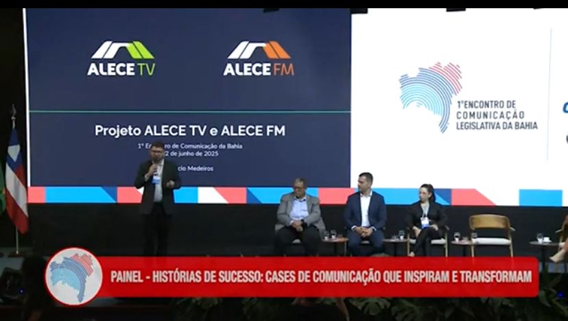Veículos da Alece são destaques no 1º Encontro de Comunicação Legislativa da Bahia