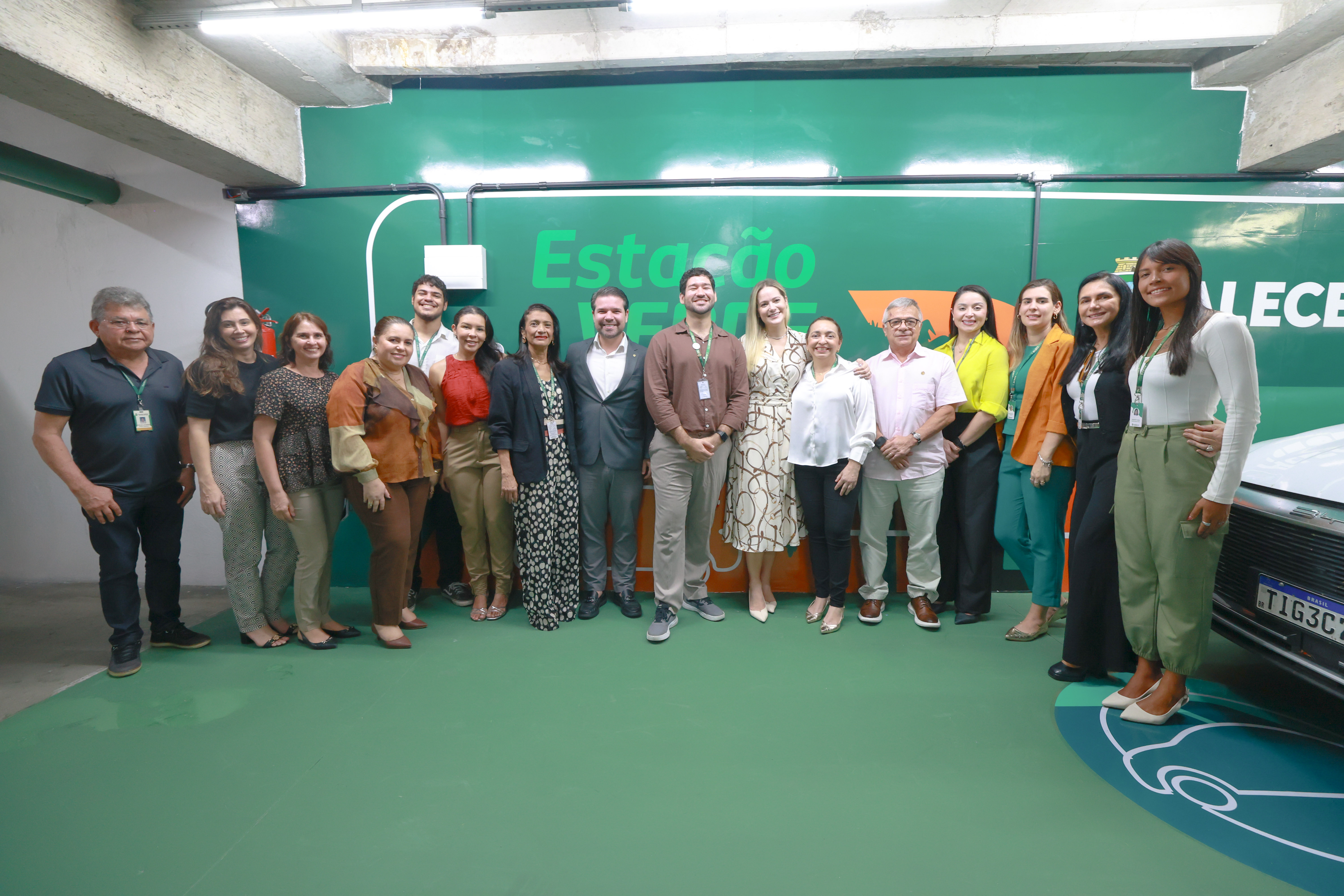 Estação Verde na Alece representa um avanço importante da Alece rumo à mobilidade sustentável