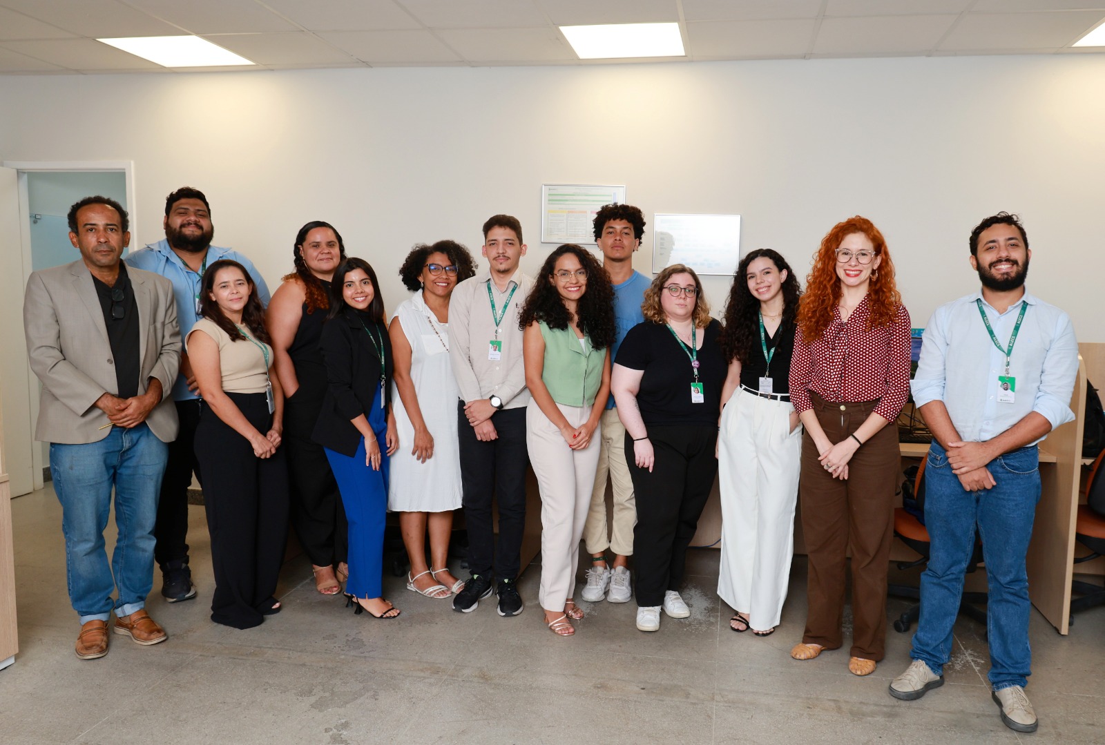 Parte da equipe atual do Escritório de Direitos Humanos e Assessoria Jurídica Popular Frei Tito de Alencar (EFTA)