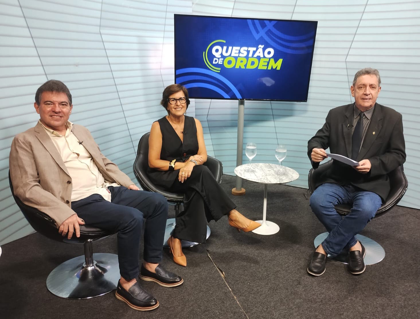 Renato Aguiar, Adriana Bezerra e Renato Abreu