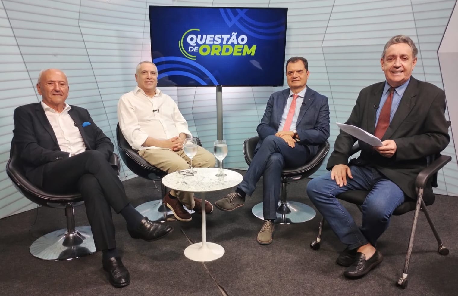 Giorgio Guerra, Fábio Gentile, Fabio Porta e Renato Abreu