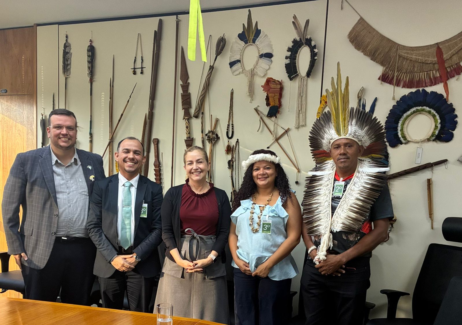 Escritório Frei Tito cumpre agenda em Brasília em defesa do território do povo Tapeba
