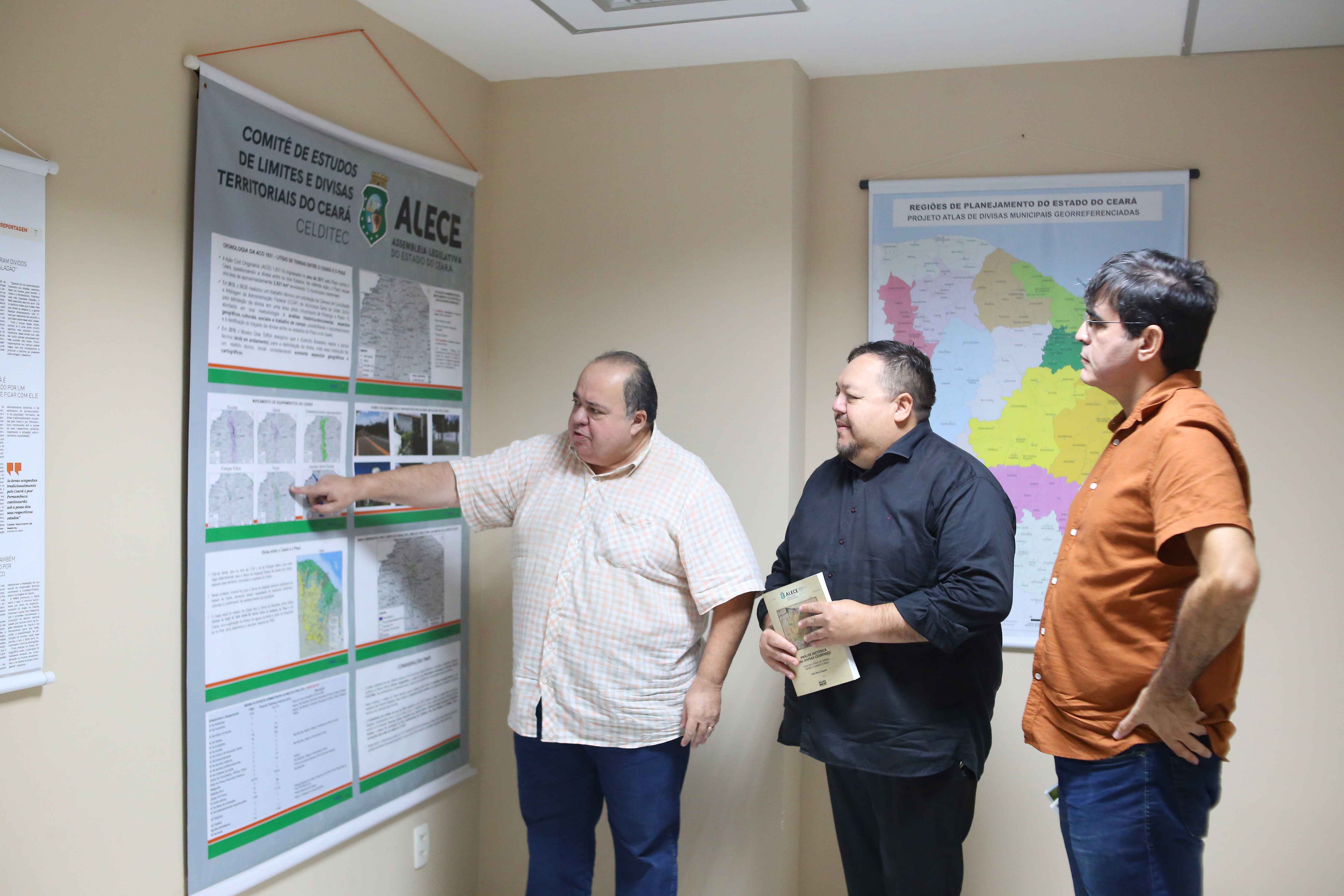 Equipe do Celditec atua em estudos sobre limites territoriais municipais e do Estado