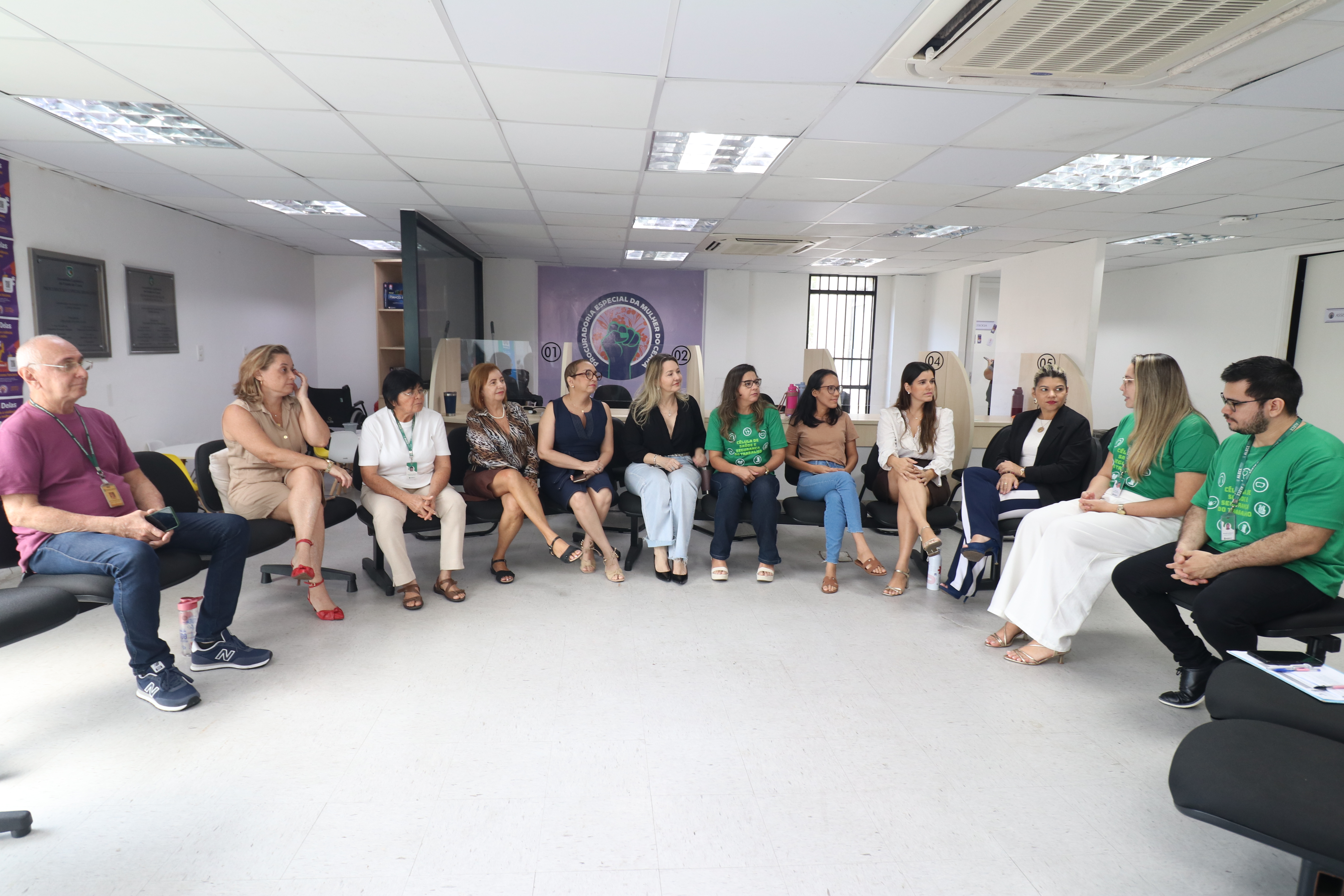 Atividade Blitz sobre Burnout, realizada pela PEM no primeiro semestre de 2025