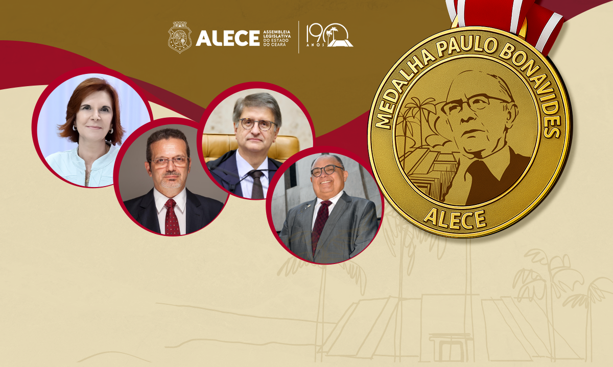 Homenageados da primeira edição da Medalha Paulo Bonavides