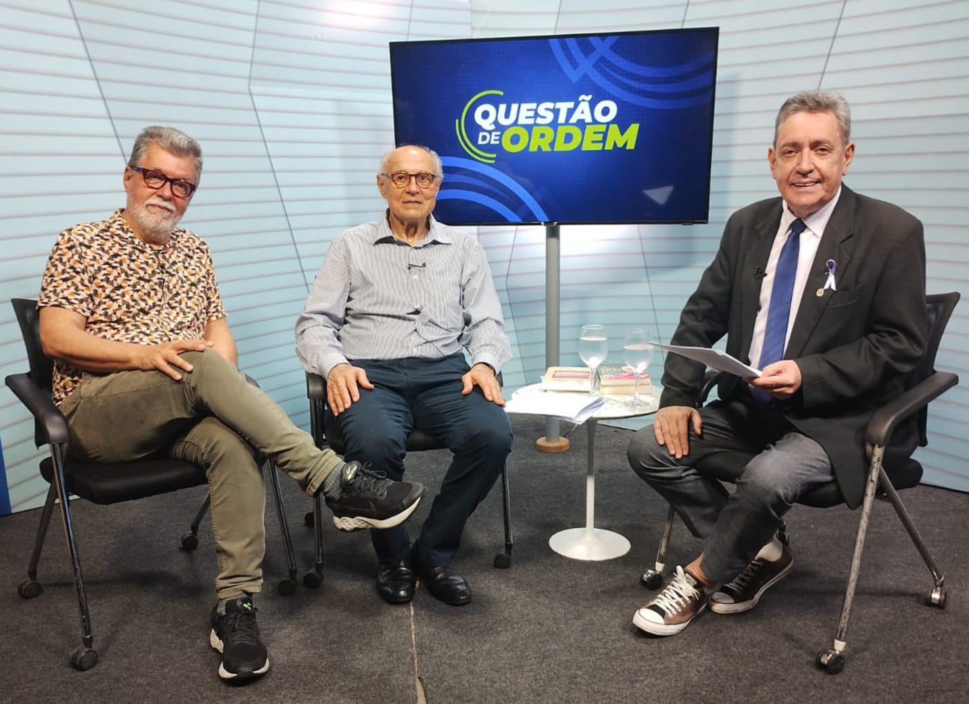 José Vital, Eduardo Suplicy e Renato Abreu
