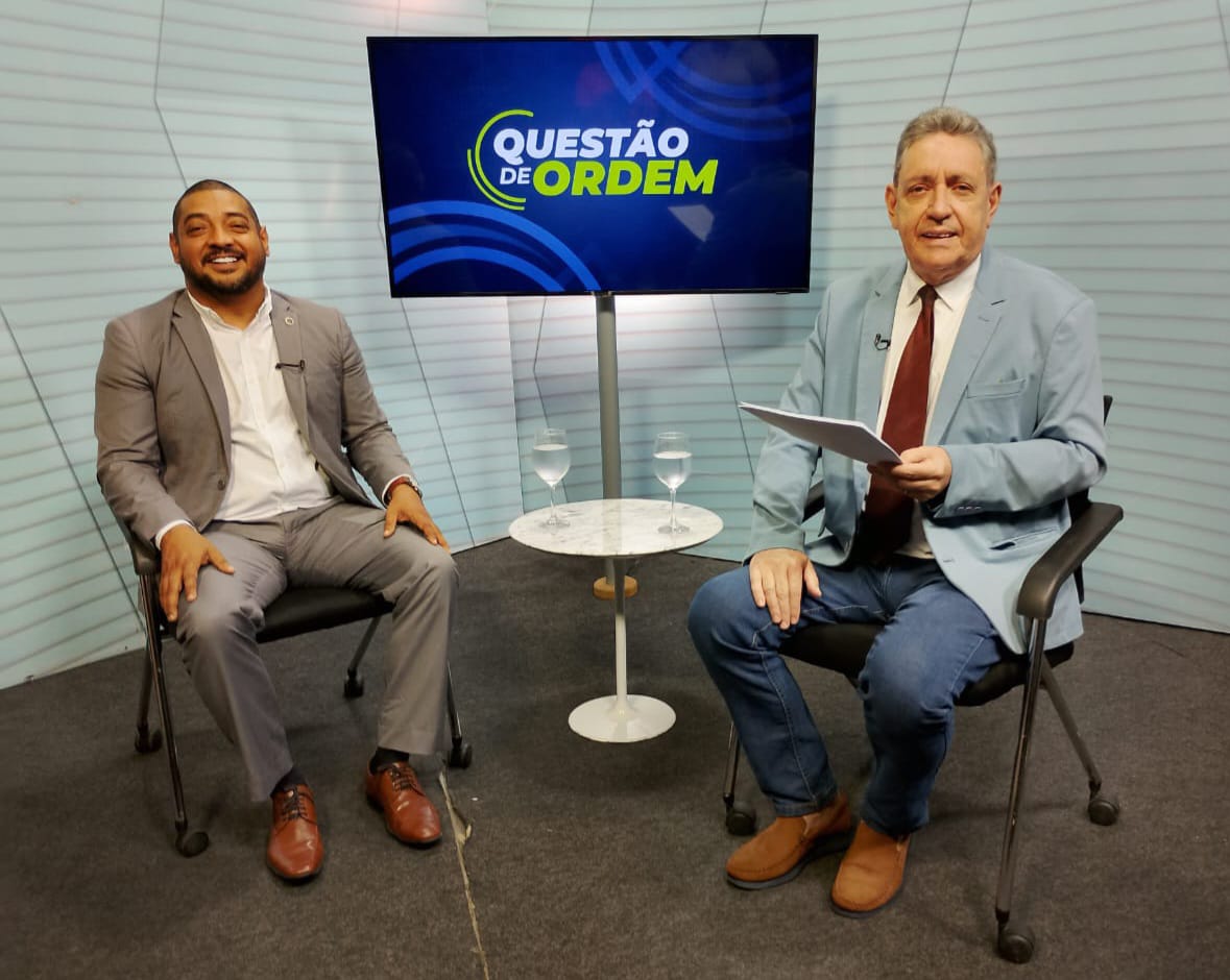 Economista Wandemberg Rodrigues e Renato Abreu