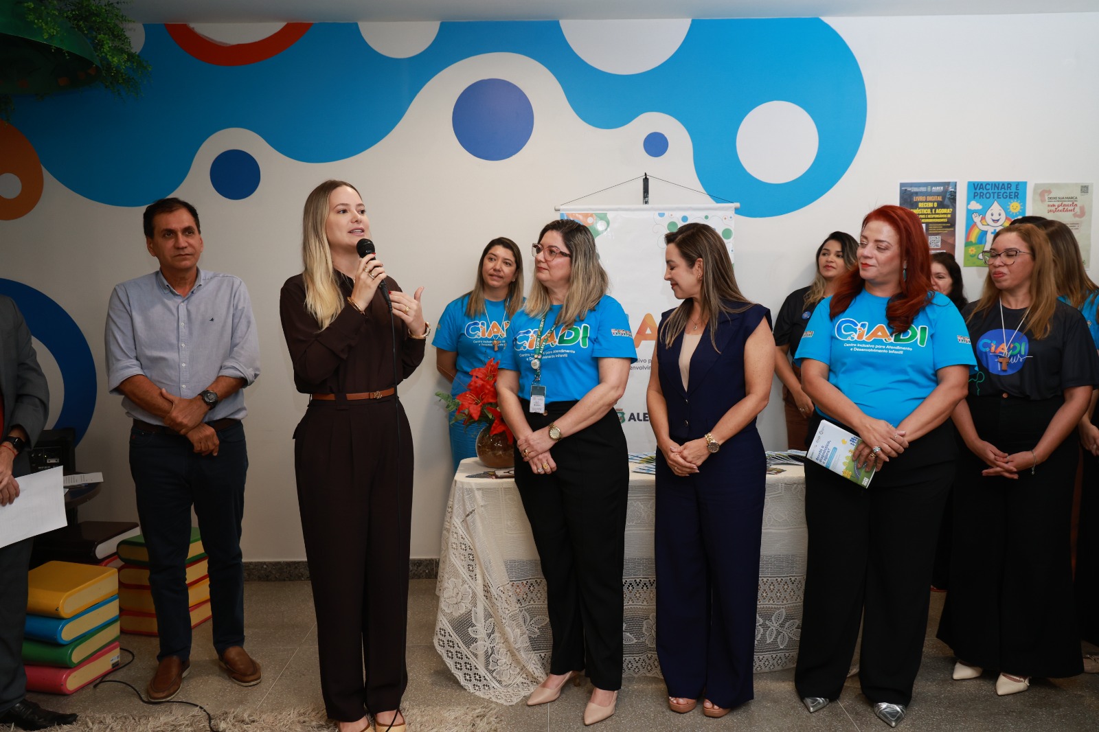 Primeira-dama Tainah Marinho Aldigueri  diz que programa vai levar informação, construir pontes e compartilhar conhecimento