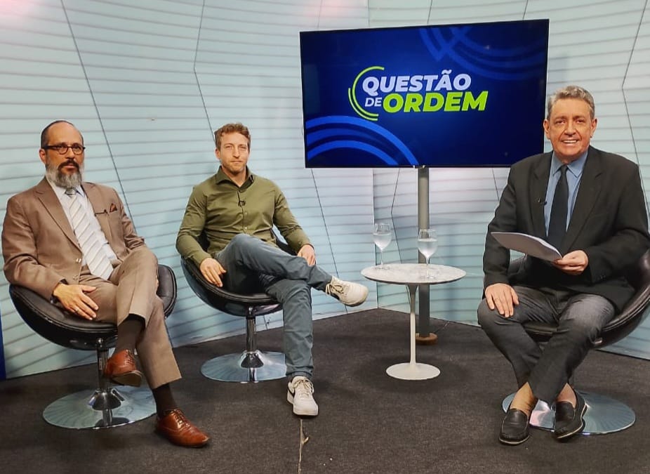 Rafael Mota, James Fitzgerald e Renato Abreu no programa desta sexta-feira.