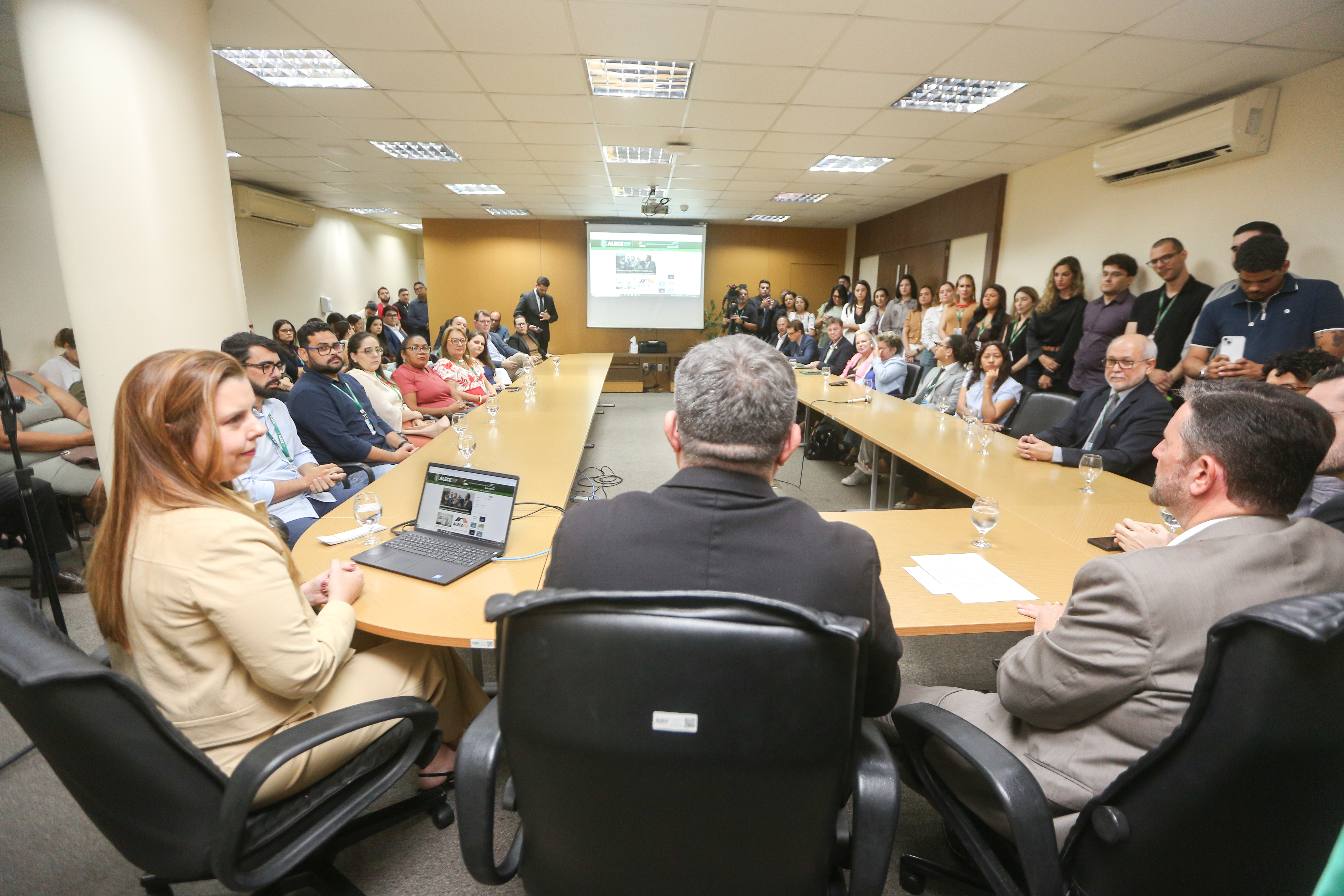 Evento foi realizado no Salão Nobre da Presidência