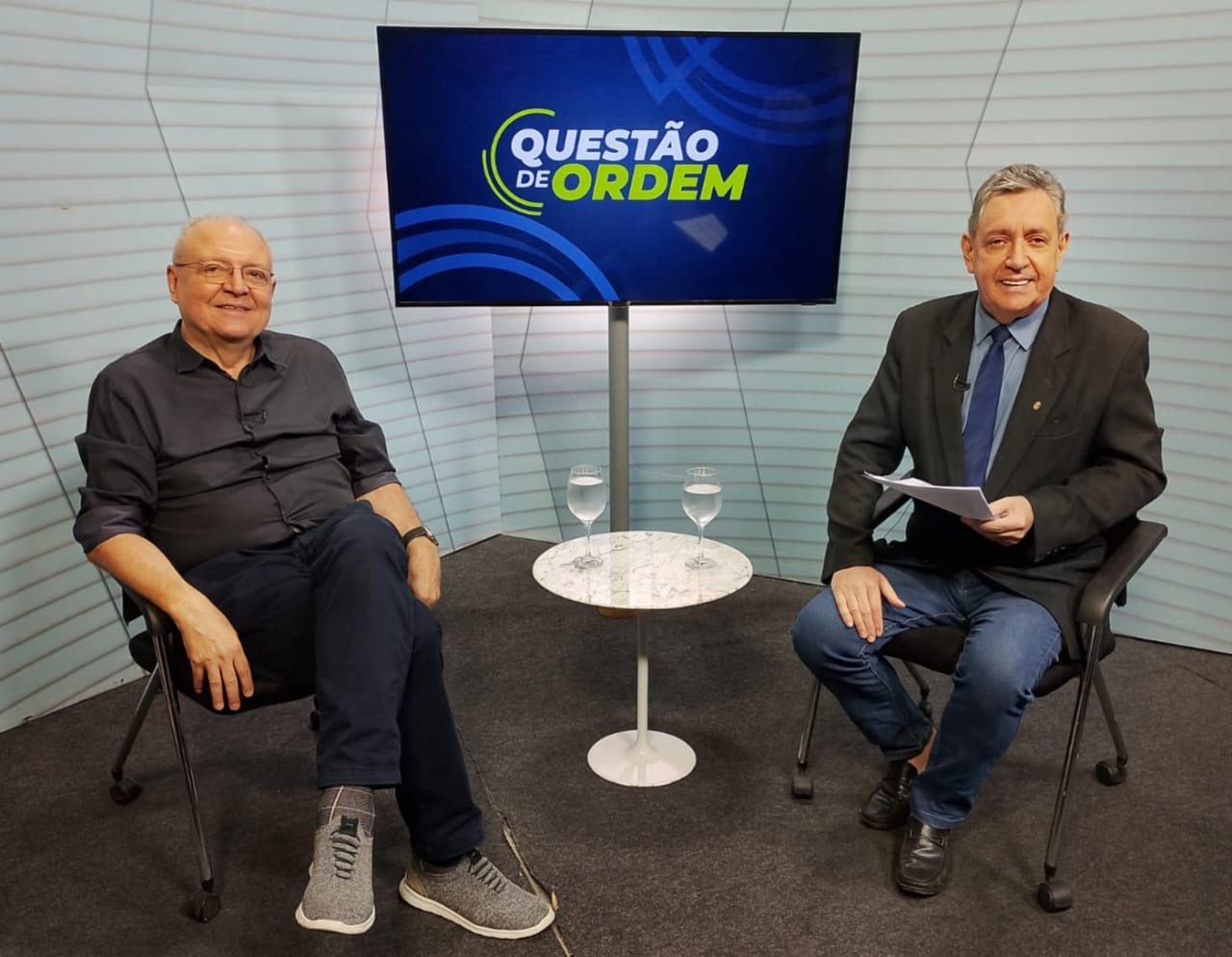 Adão Linhares Muniz e Renato Abreu