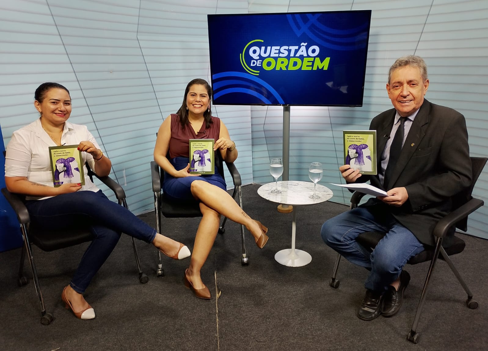 Bruna Ramos, Mirelle Costa e Renato Abreu