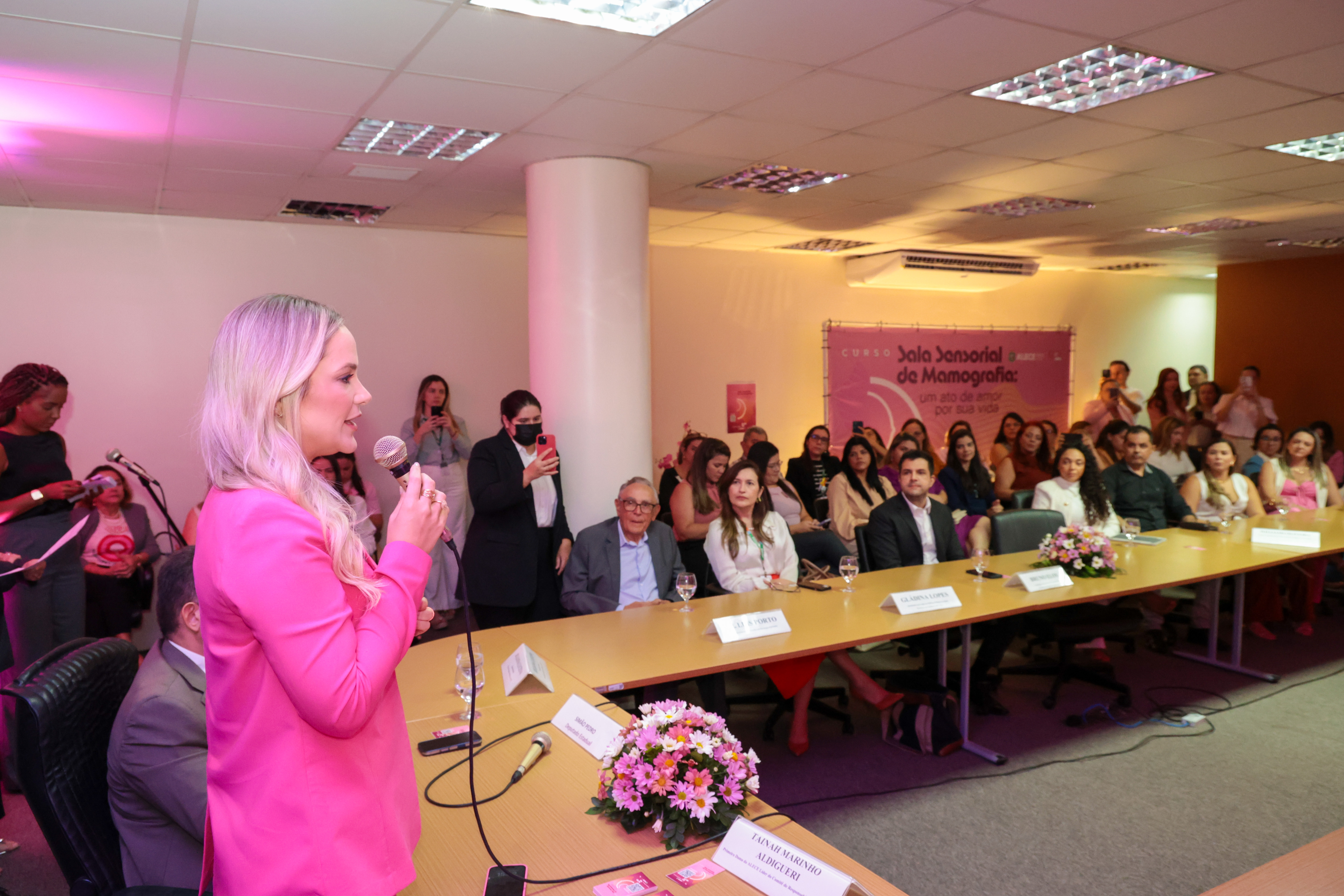 Lançamento ocorreu no Salão Nobre da Presidência