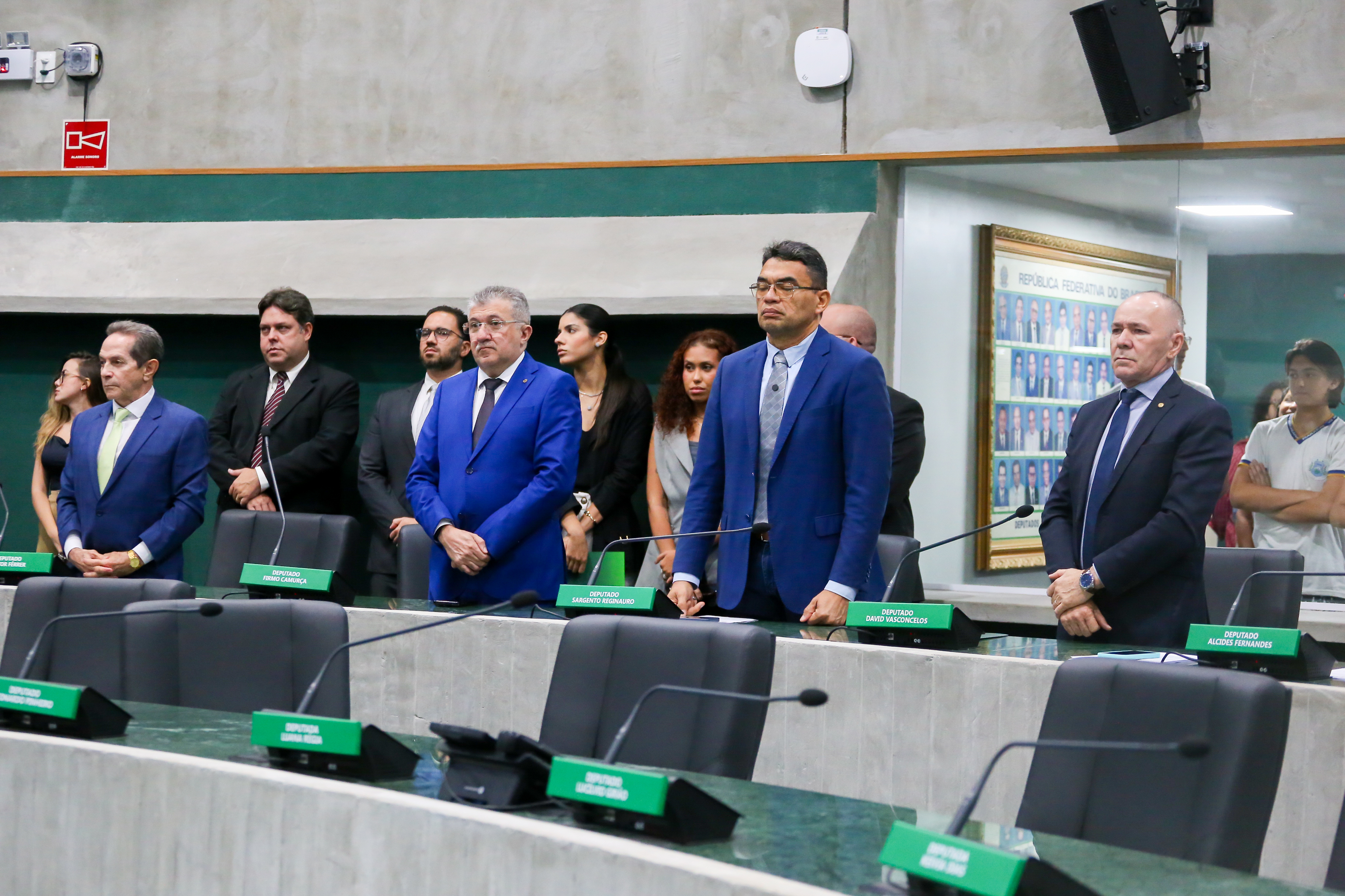 A homenagem foi solicitada pelo deputado Sargento Reginauro (União)