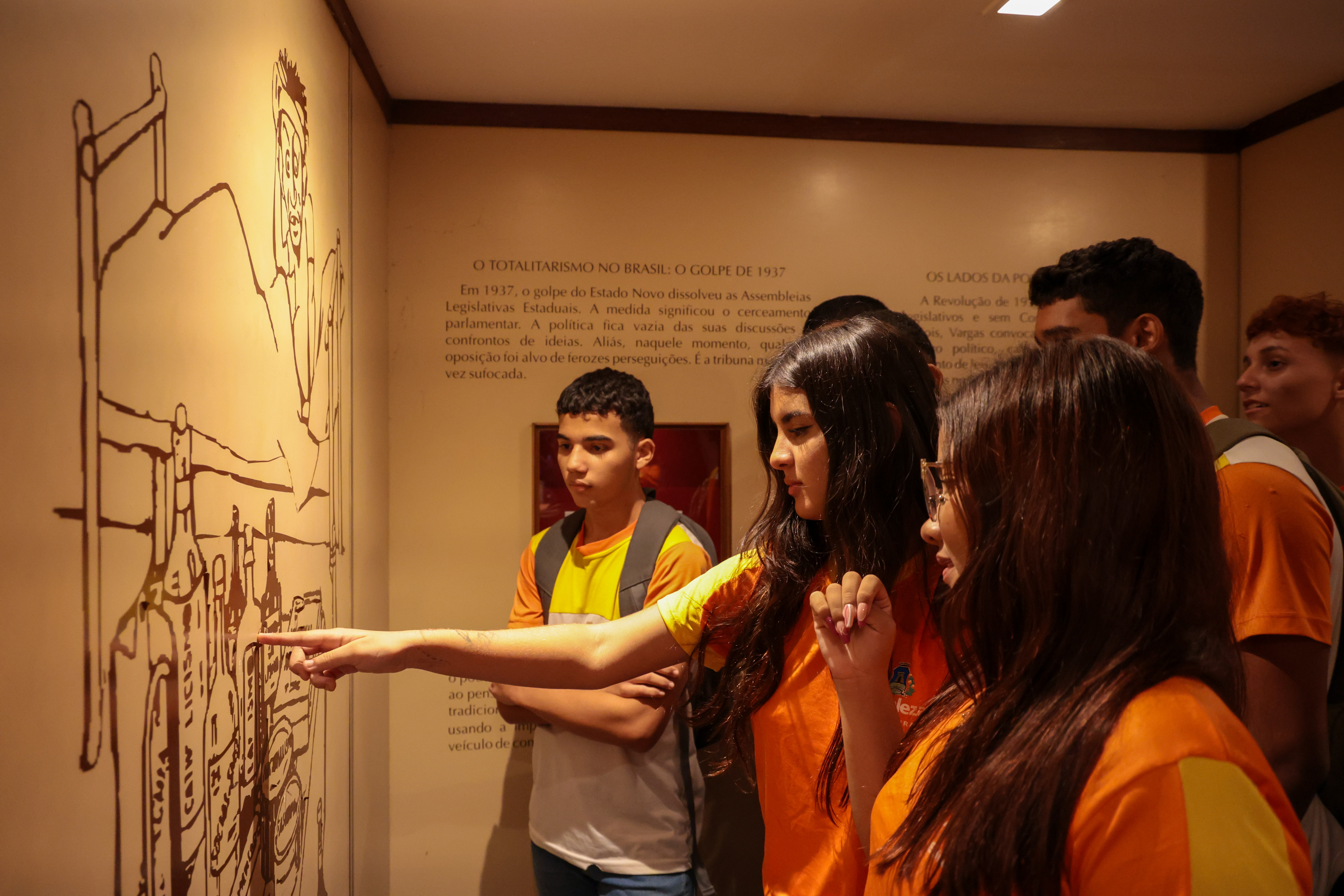 Alunos da Escola Professor José Júlio da Ponte