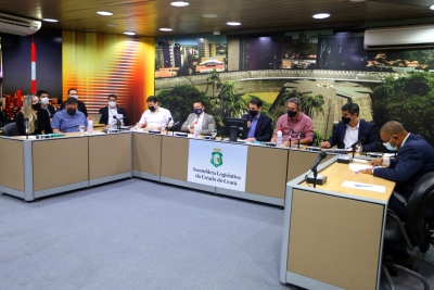 Reunião da CPI das Associações Militares da Assembleia Legislativa