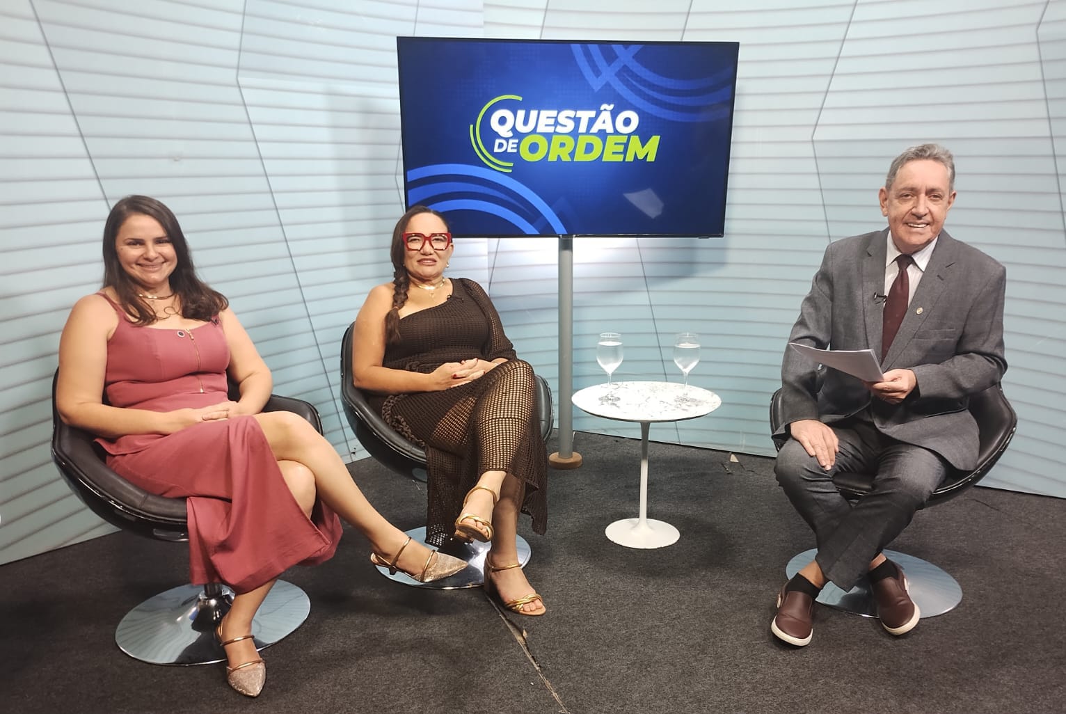 Sarah Pinto de Holanda, Elenice Ferreira Lima e Renato Abreu