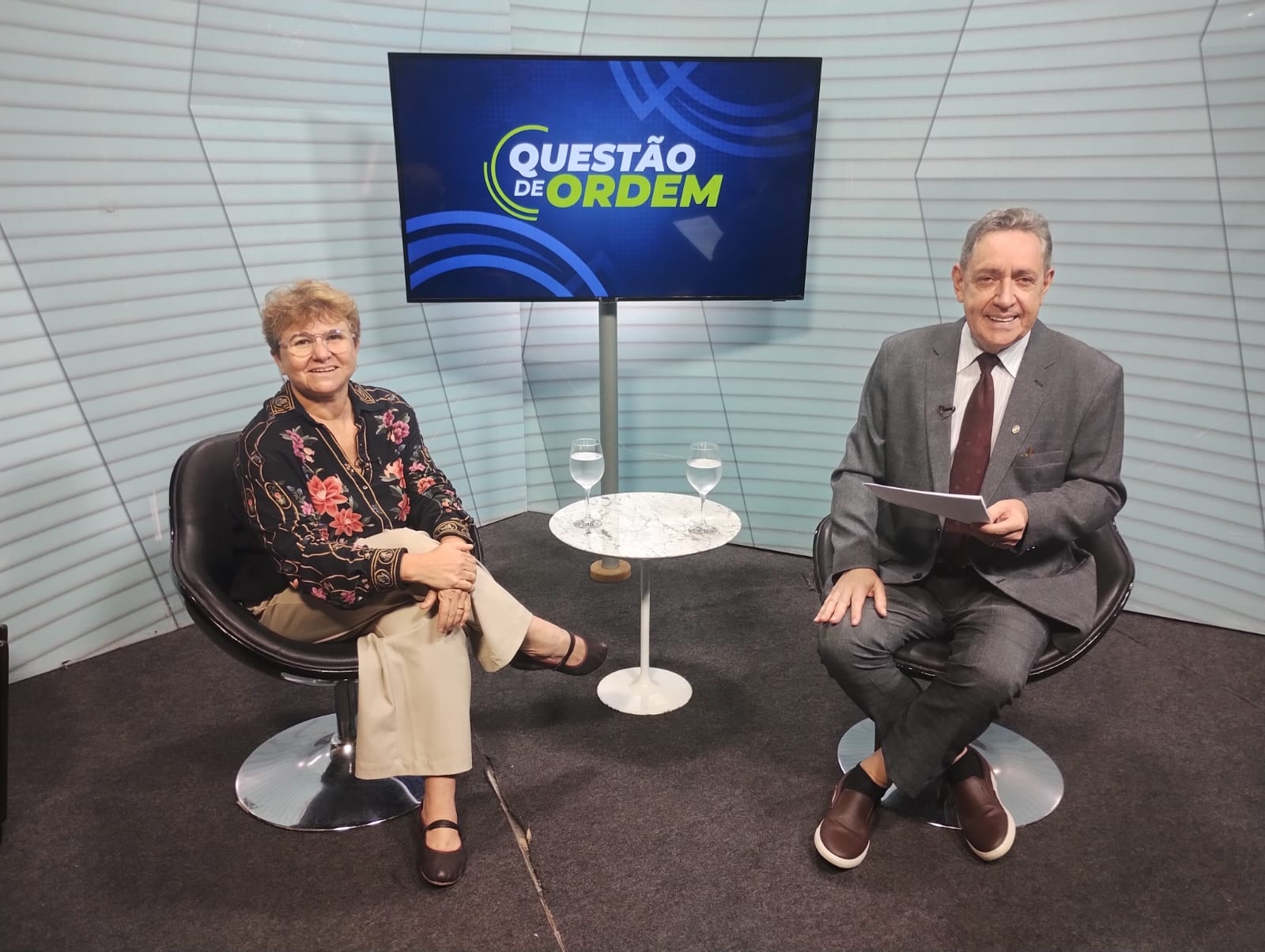 Amélia Rocha e Renato Abreu.