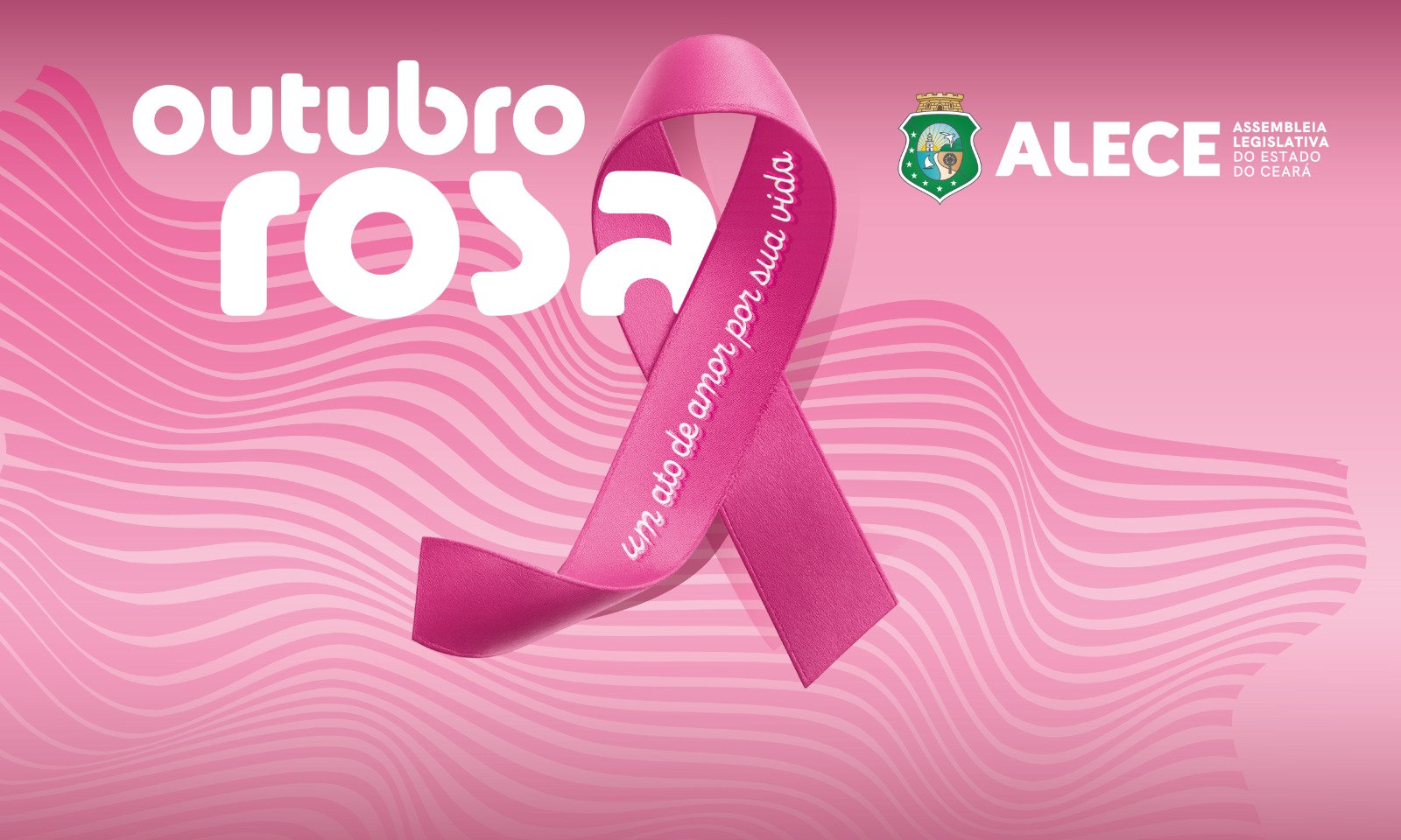 Alece realiza nesta sexta-feira solenidade em alusão ao Outubro Rosa