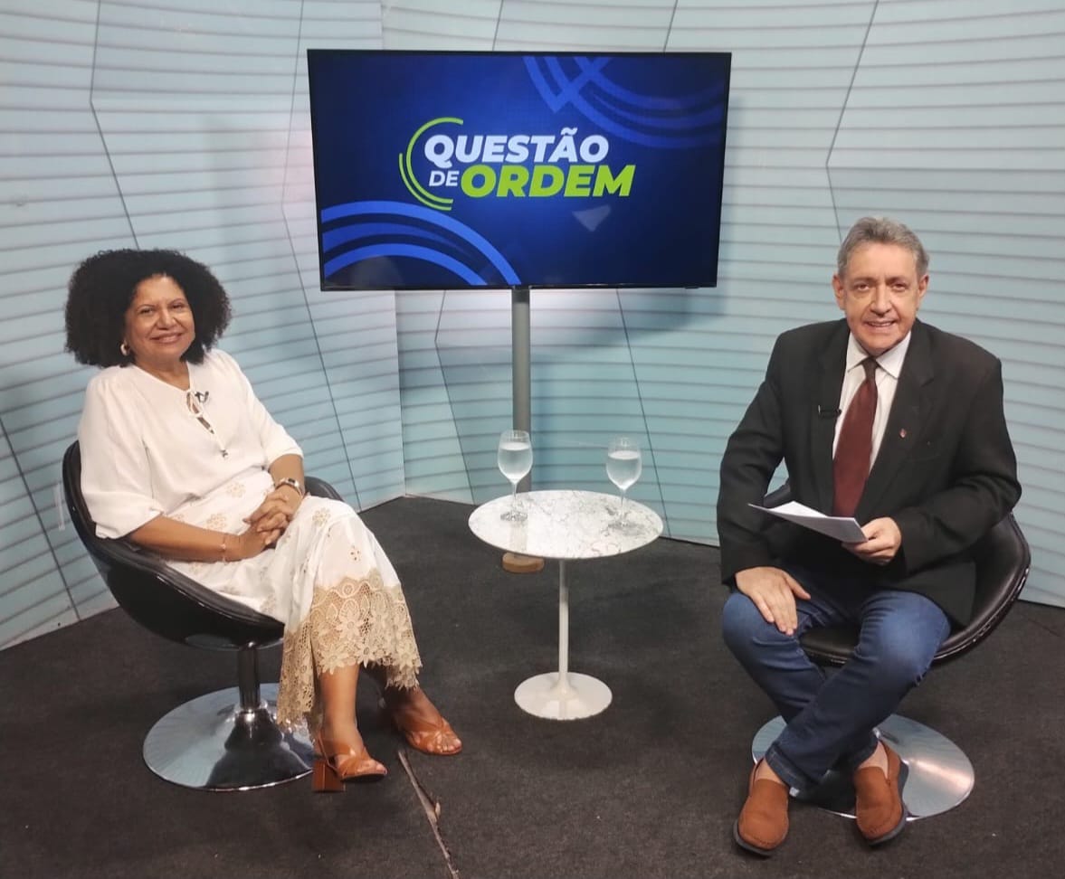 Deputada Professora Zuleide e jornalista Renato Abreu