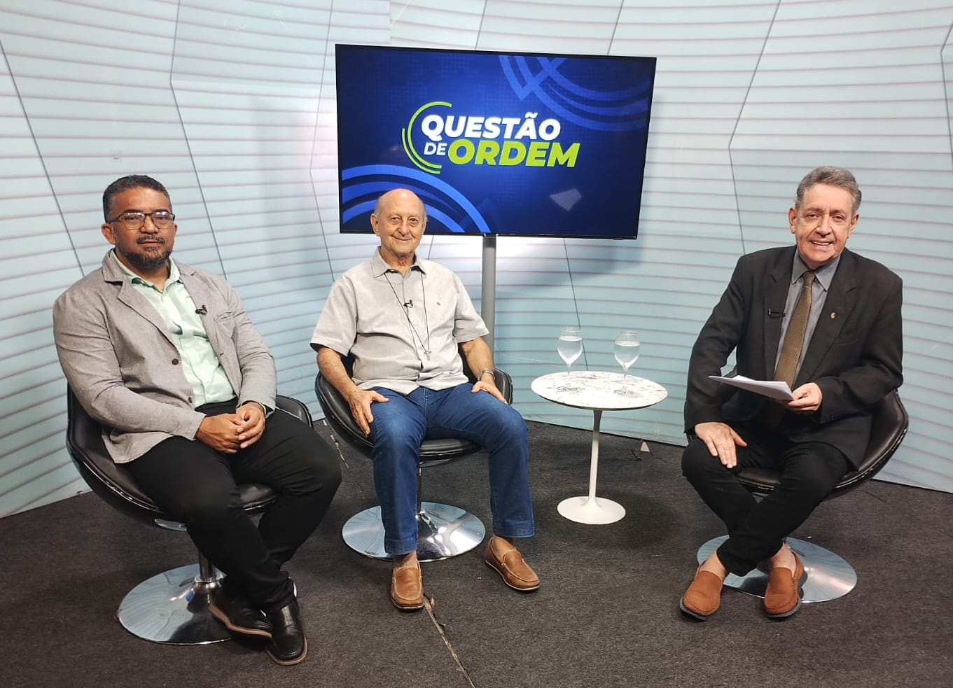 Emanuel Freitas, Aluízio Nóbrega e Renato Abreu