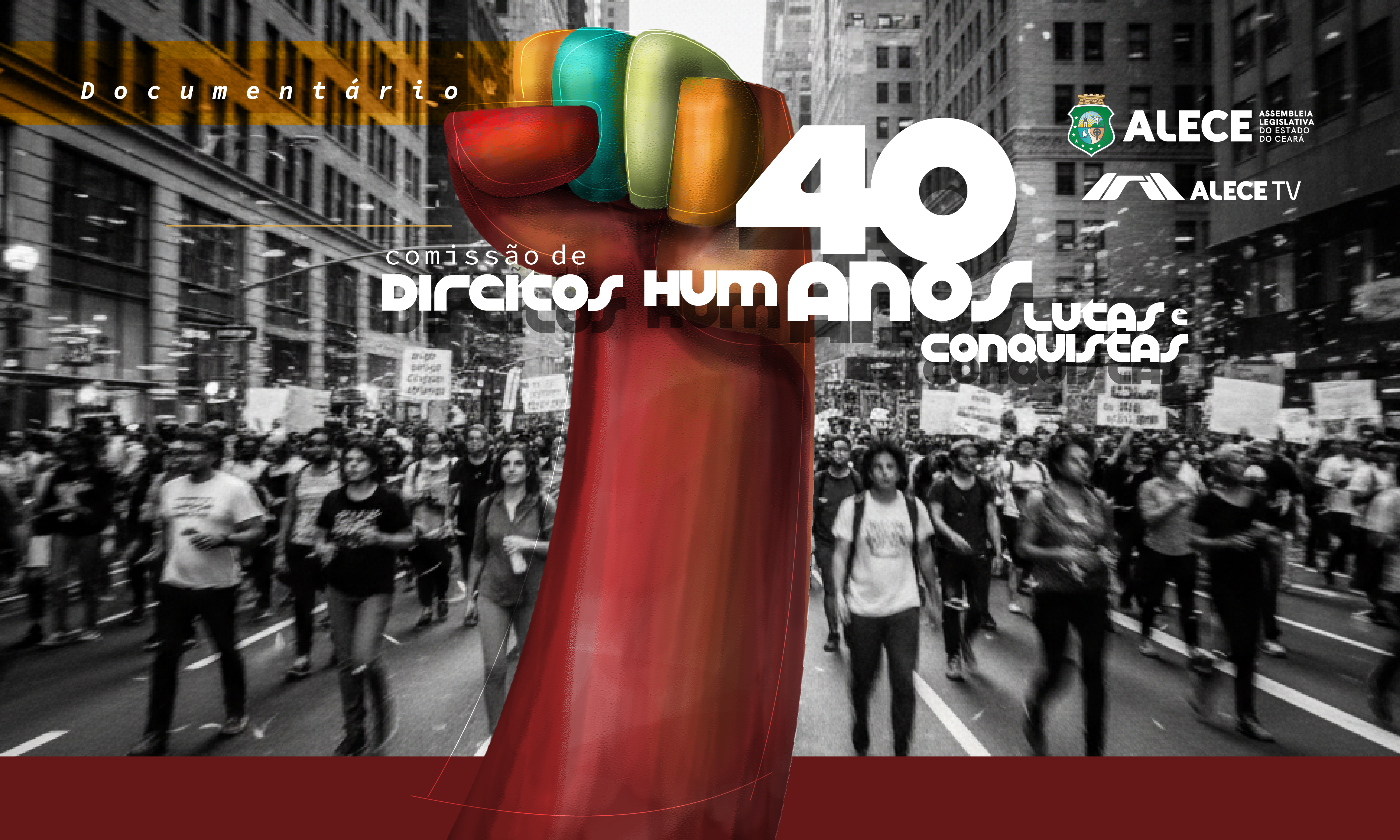 Alece lança documentário em comemoração aos 40 anos da CDHC nesta segunda