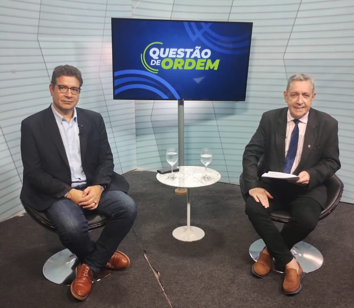 Deputado Renato Roseno (Psol) e Renato Abreu