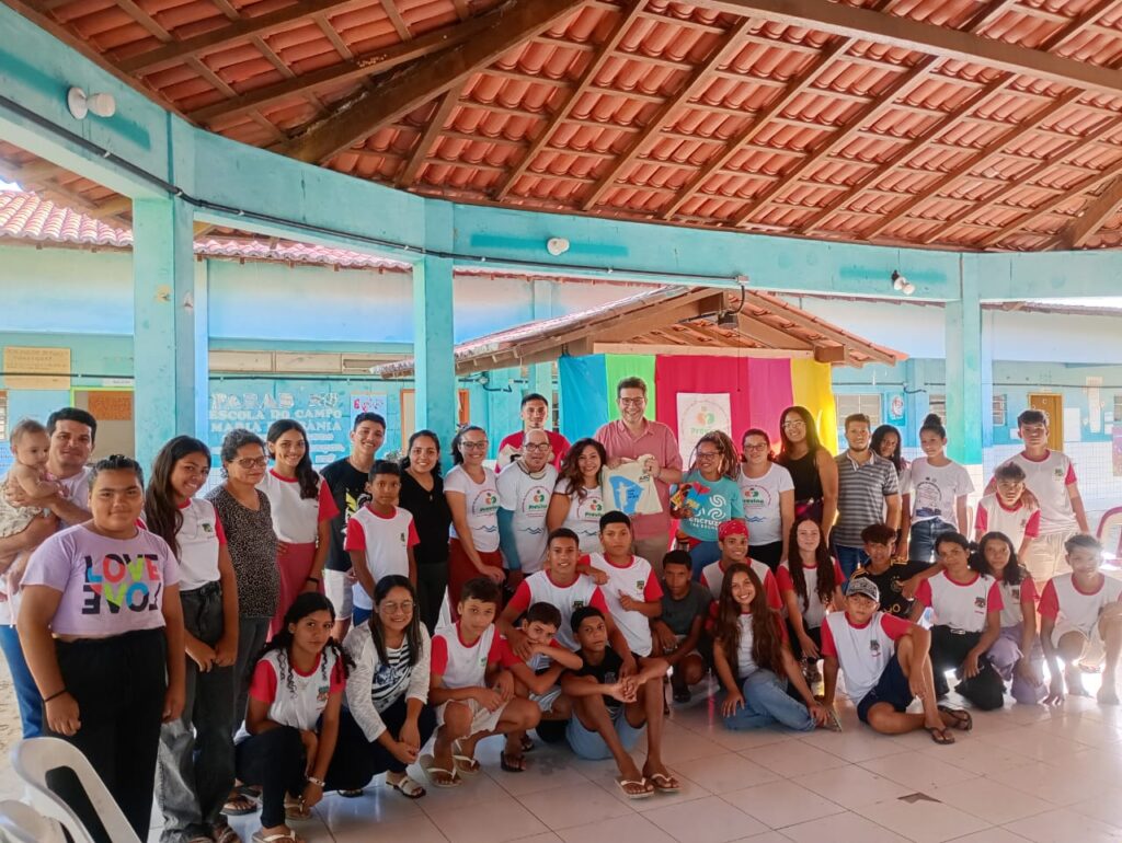 Comitê de Prevenção à Violência realiza roda de conversa com  alunos de escola da comunidade de Caetanos de Cima (CE)