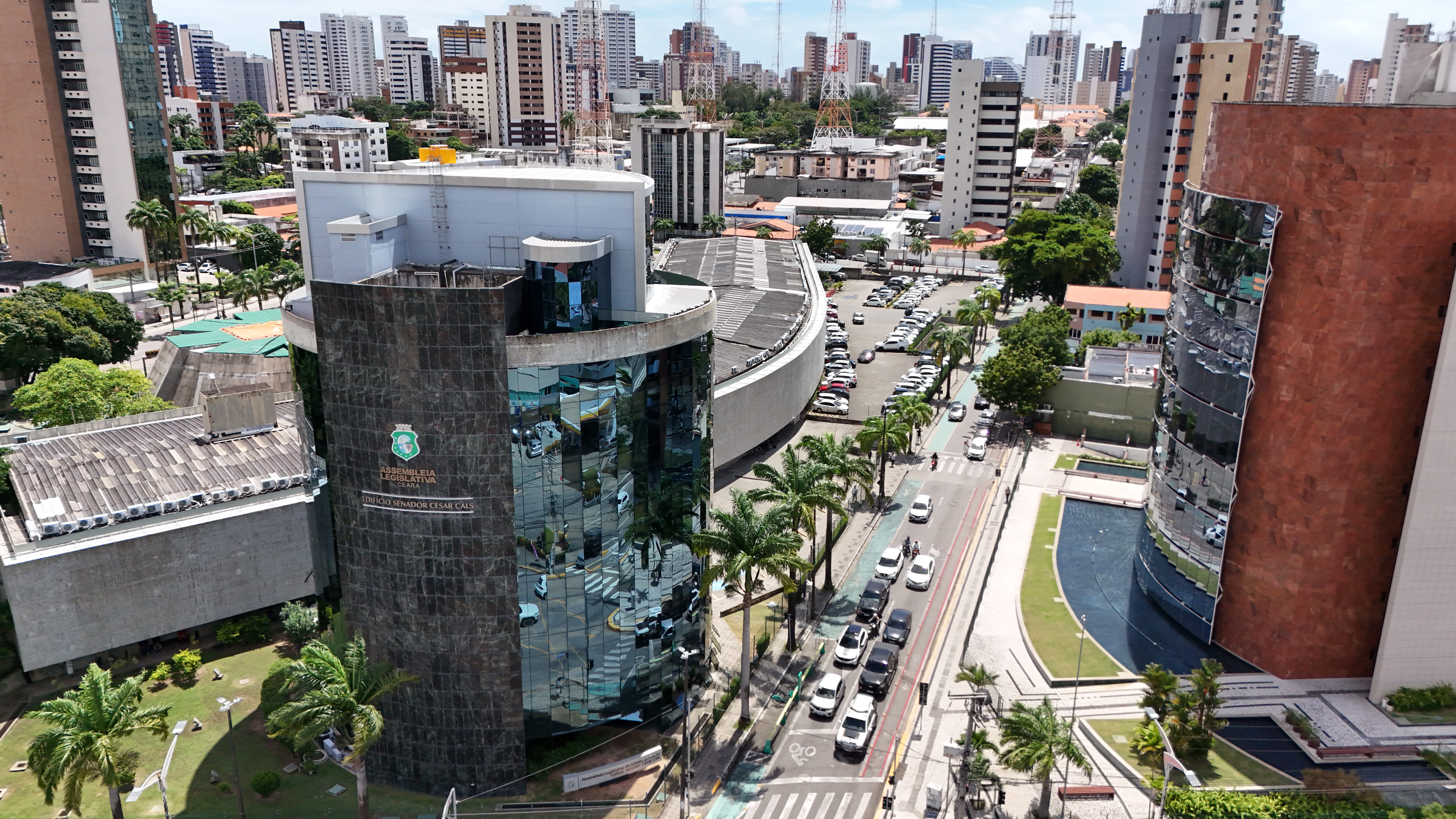 Foto aérea da Alece