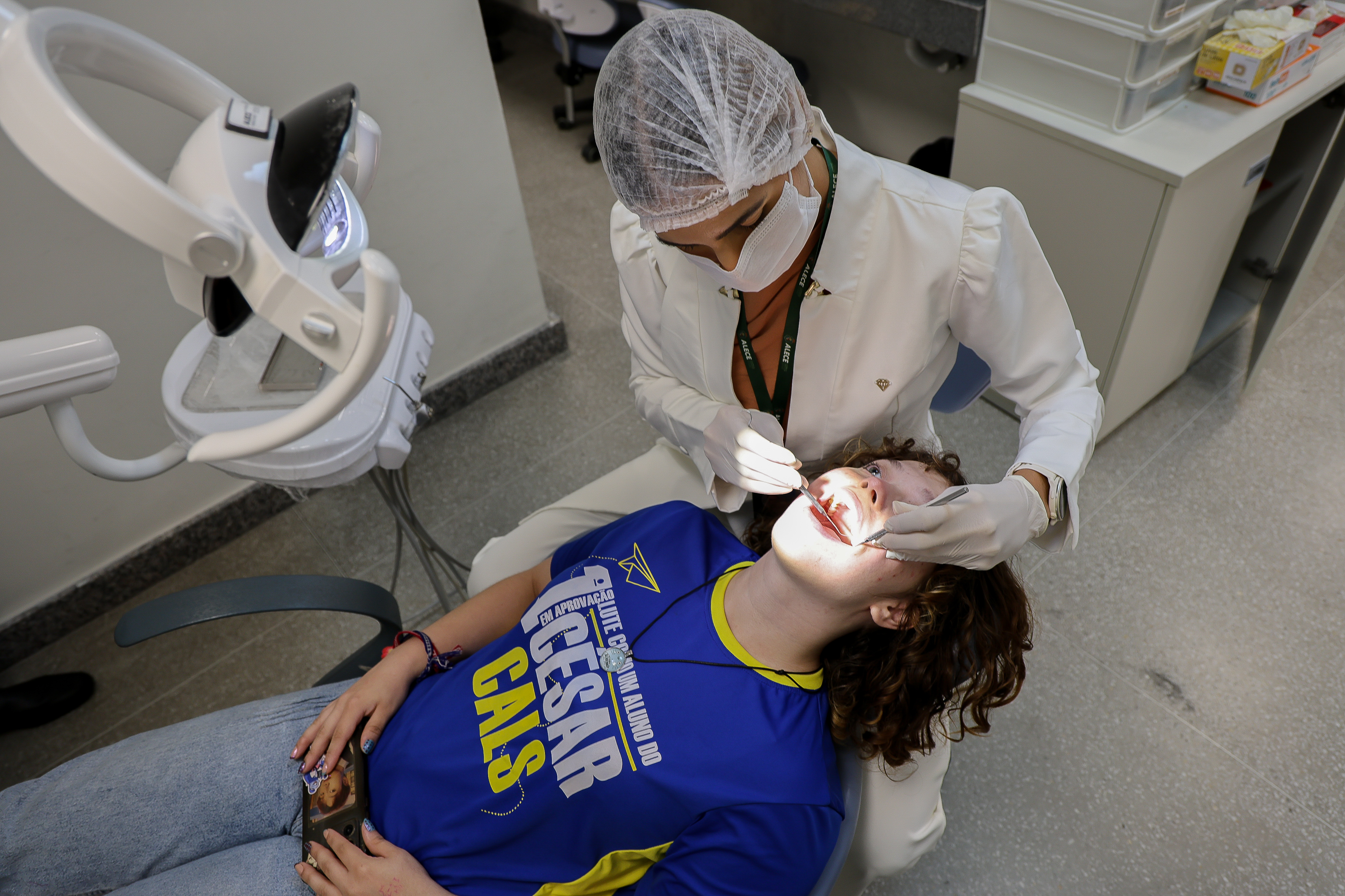 Ação foi realizada na Célula de Odontologia do DSAS