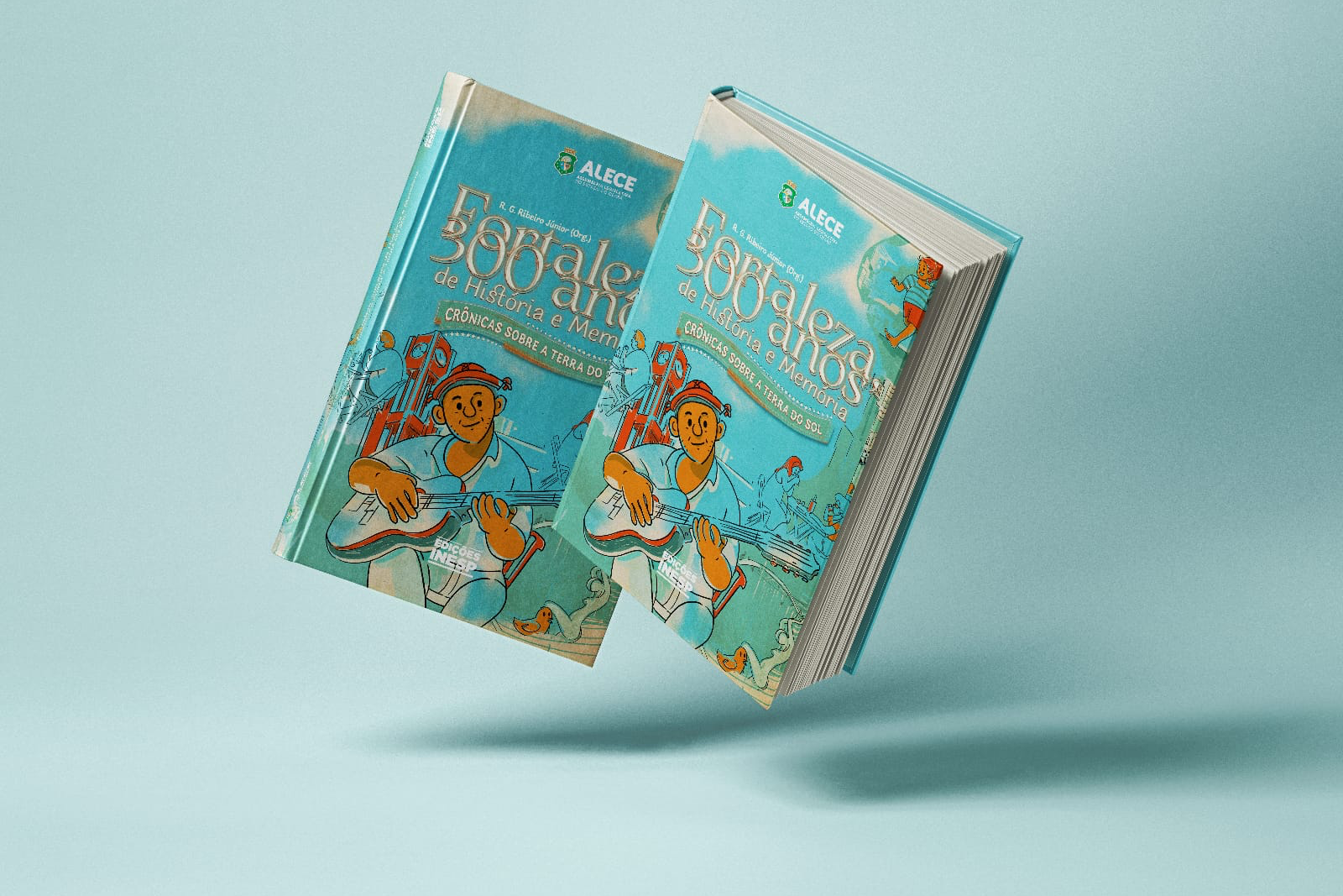 Alece lança livro sobre os 300 anos de Fortaleza com inovações em acessibilidade