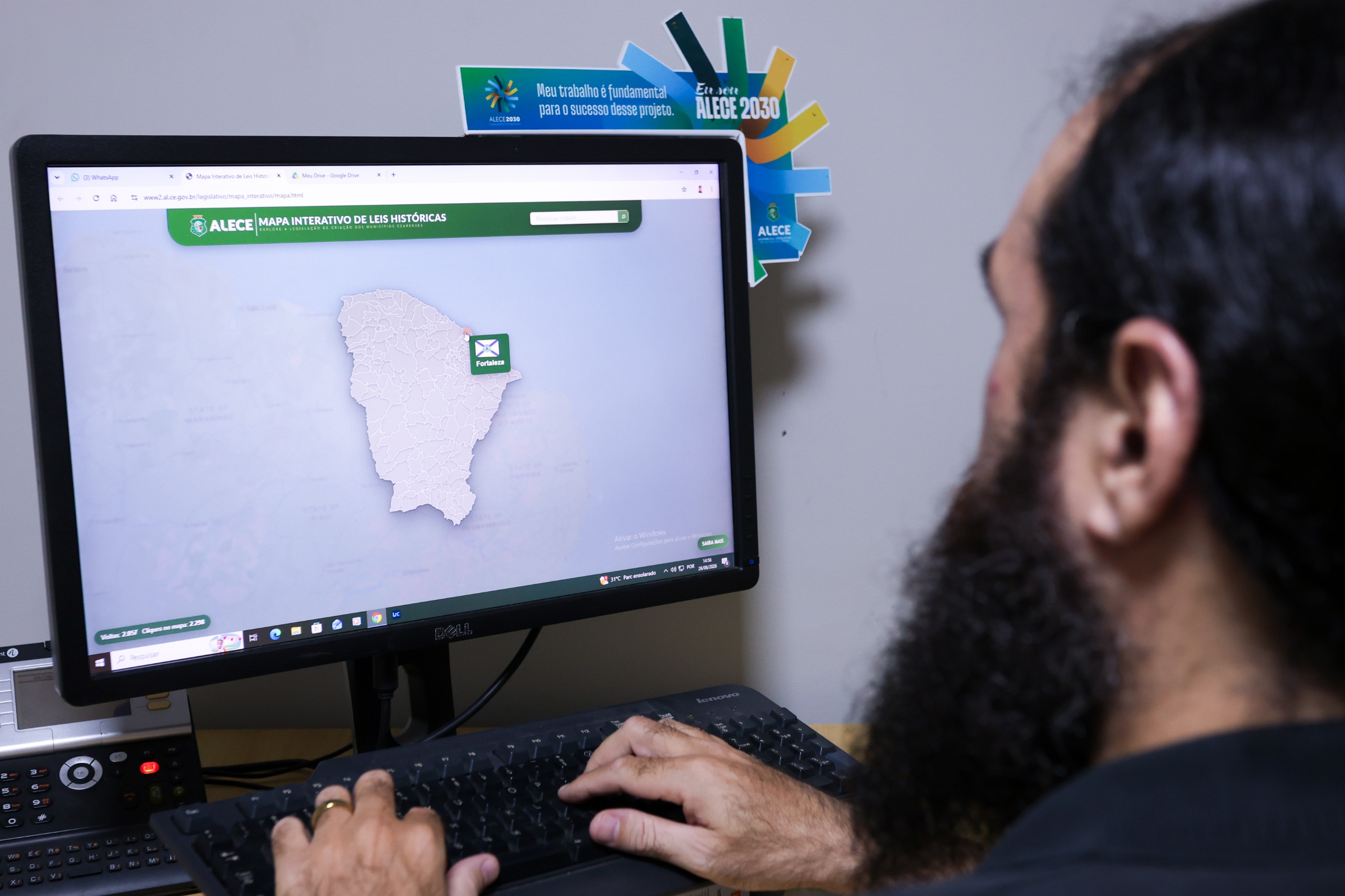 O Mapa de Leis Históricas dos Municípios Cearenses está disponível para consulta a qualquer tempo