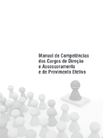 2013 - MANUAL DE COMPETÊNCIAS DOS CARGOS DE DIREÇÃO E ASSESSORAMENTO E DE PROVIMENTO EFETIVO