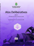 ATOS DELIBERATIVOS - VOLUME II