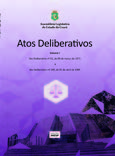 ATOS DELIBERATIVOS - VOLUME I
