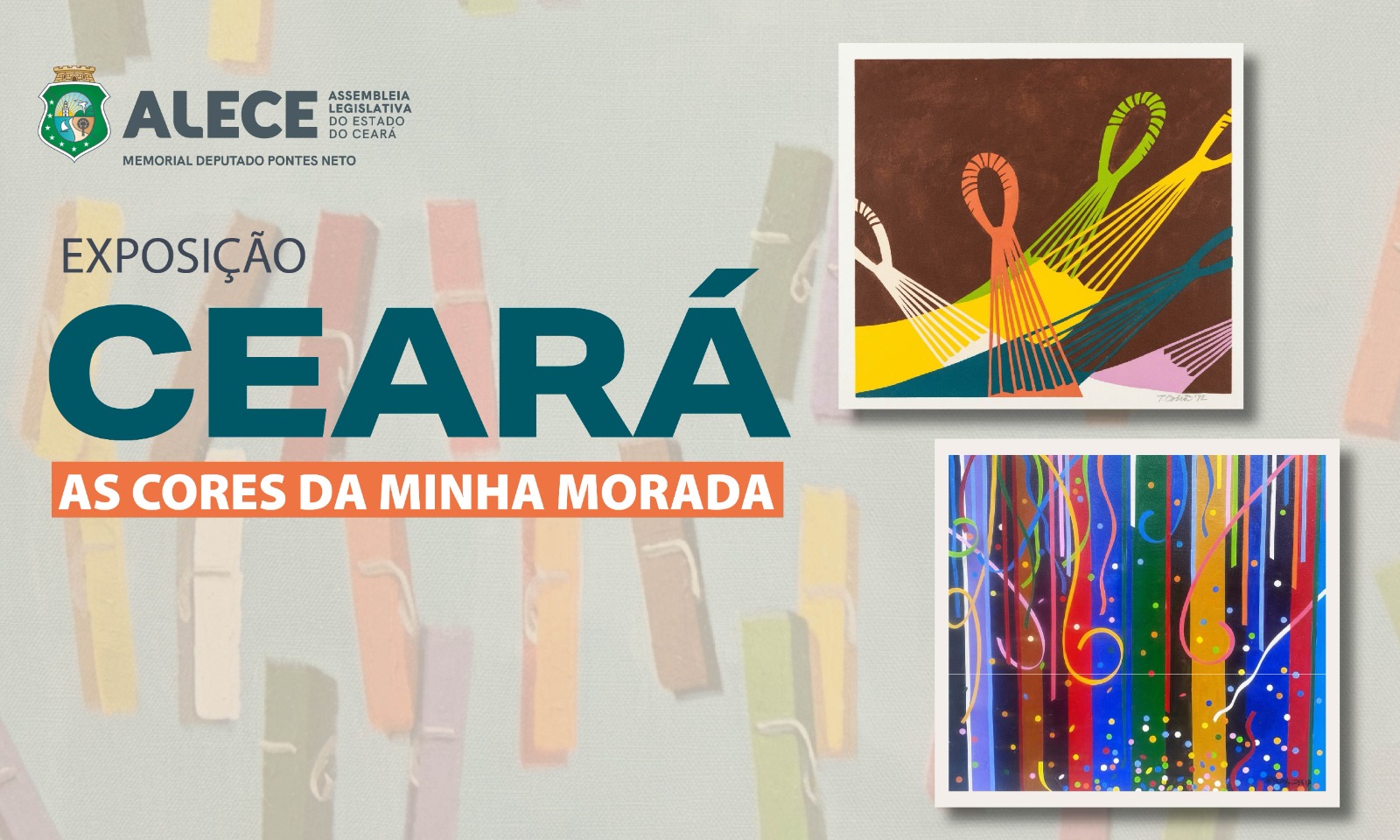 Memorial da Alece abre exposição com 38 obras sobre o Ceará
