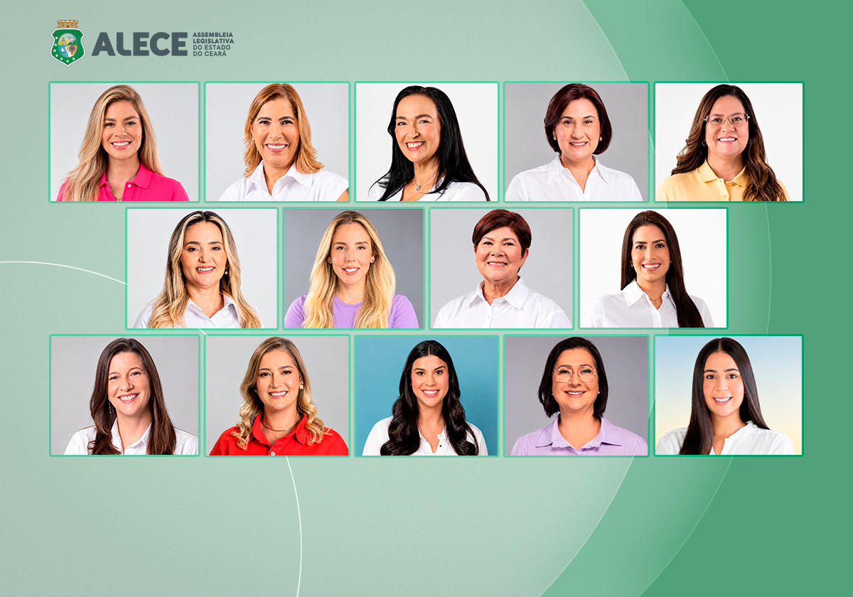 A partir de 2027, o Parlamento cearense contará com a presença de 14 mulheres