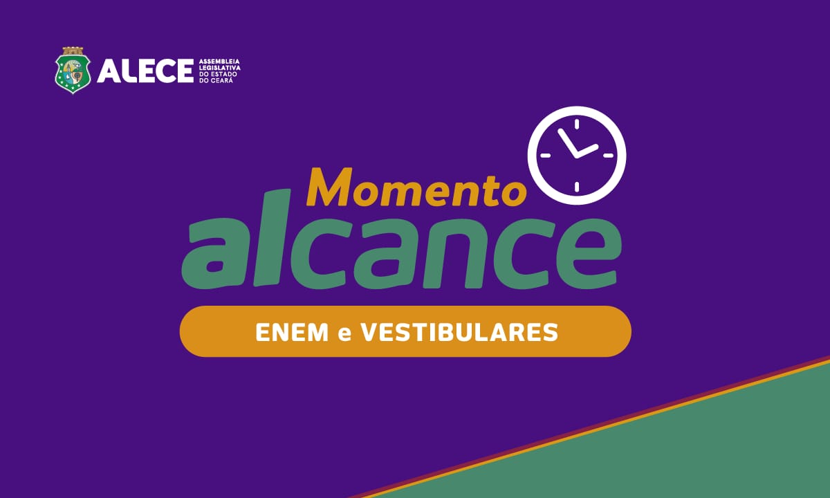 Momento Alcance na Alece FM foca em conteúdo específico para a reta final do Enem 2026