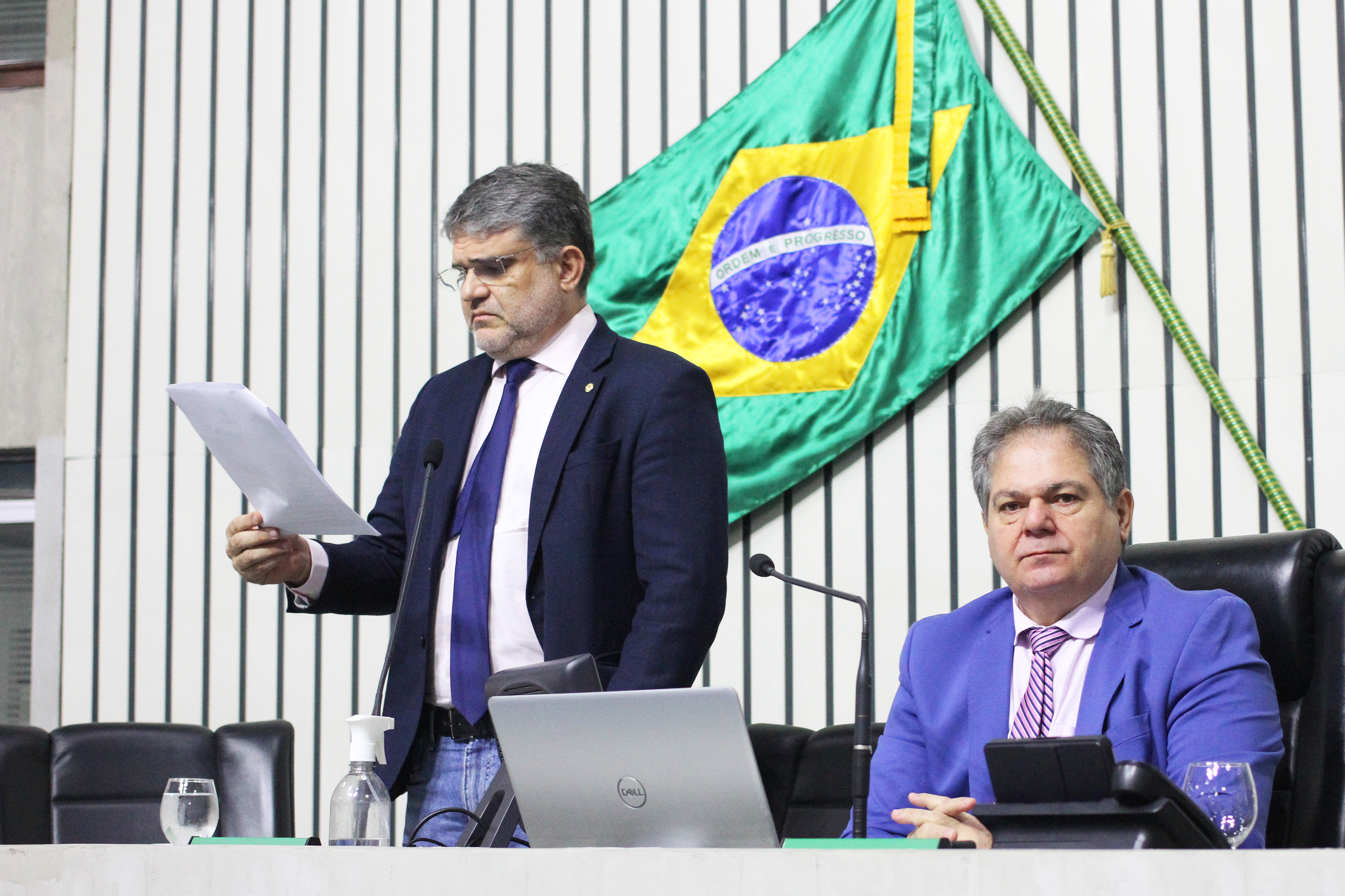 Leitura do expediente da sessão legislativa desta quinta-feira