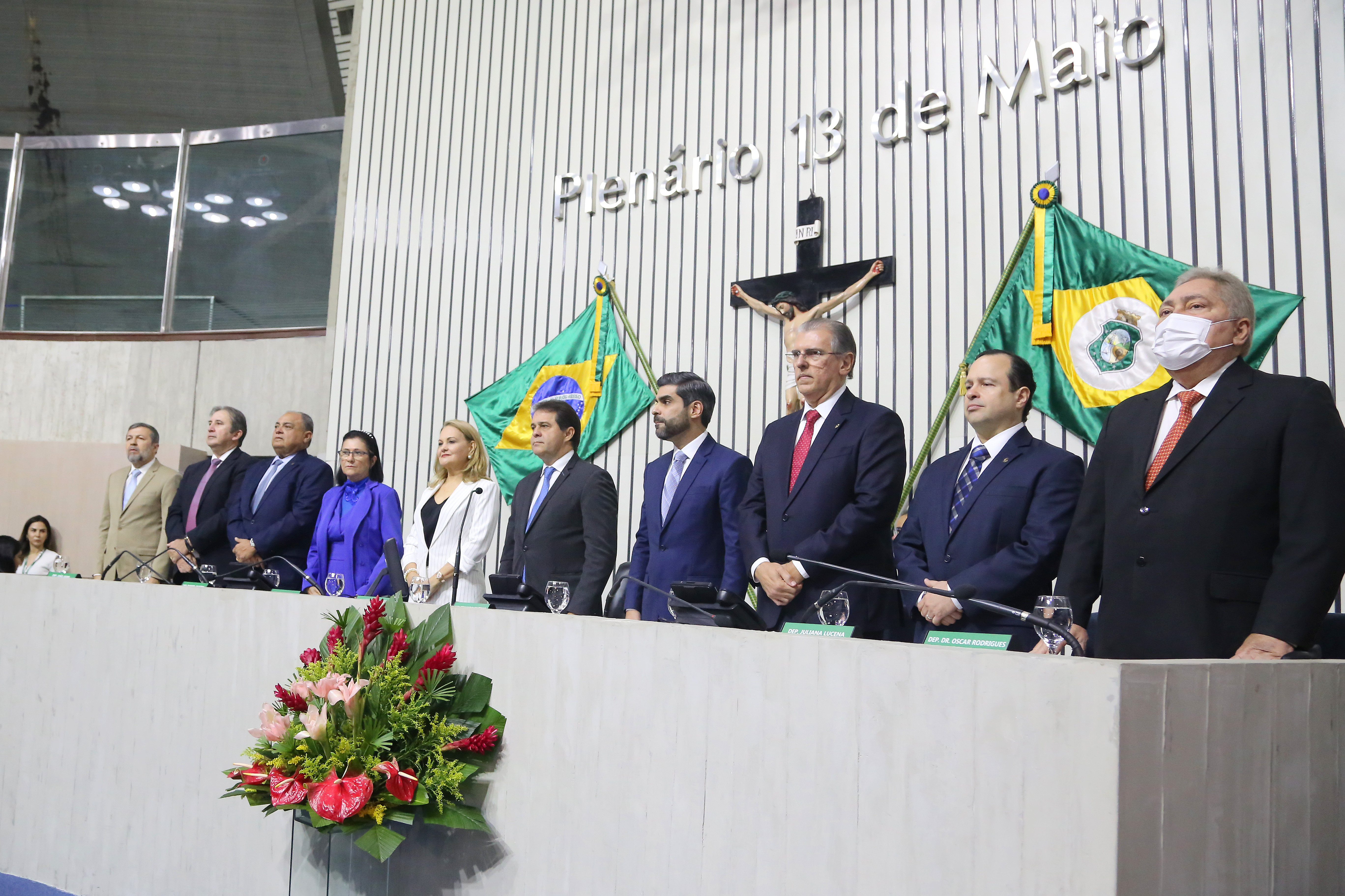 Sessão solene em homenagem aos 50 anos de fundação da Universidade de Fortaleza (Unifor)