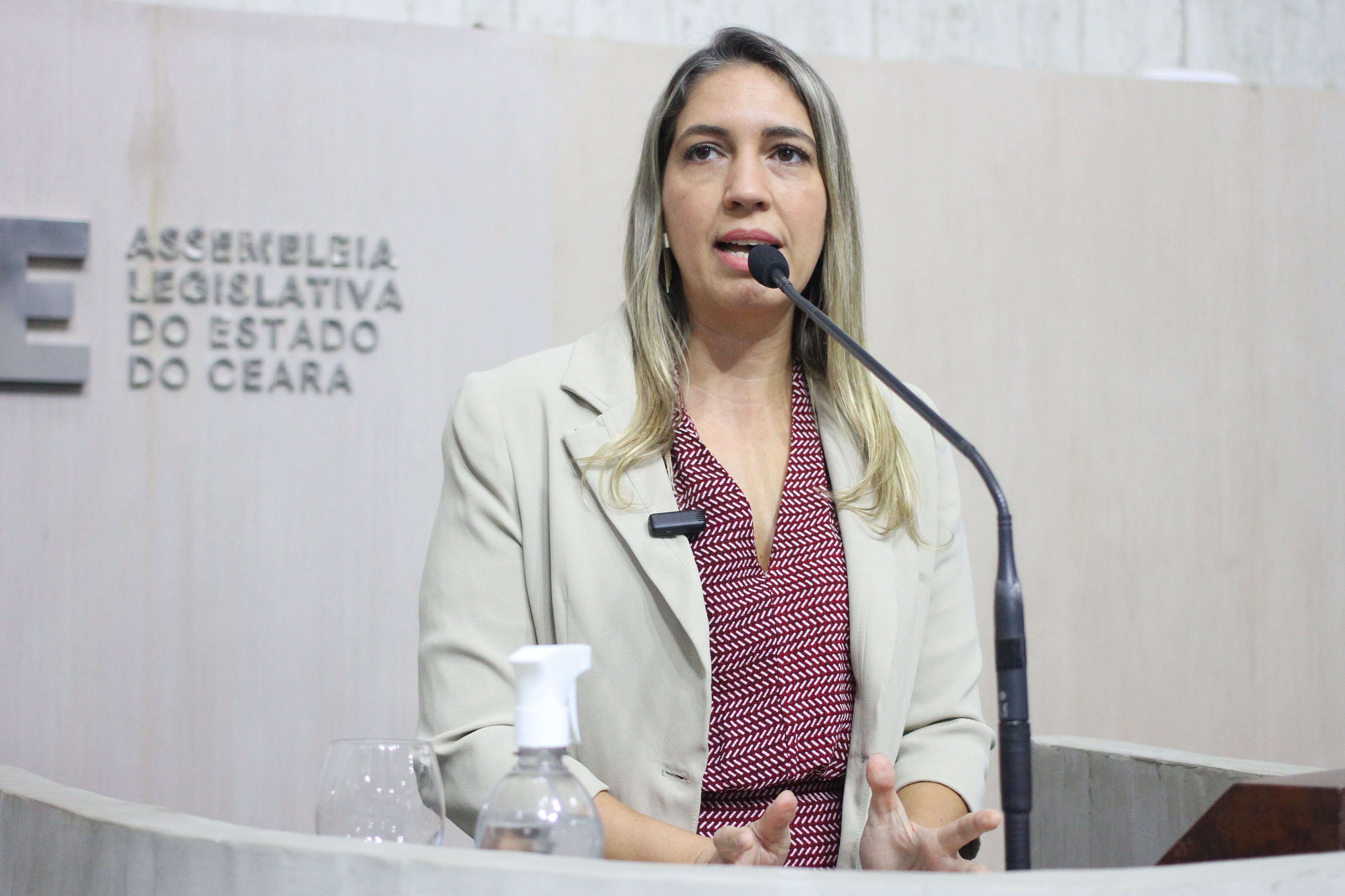 Deputada Larissa Gaspar (PT)