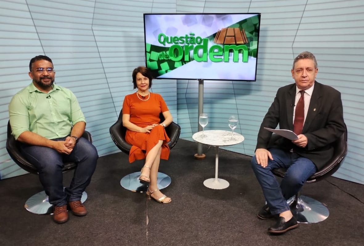 Sociólogos Emanuel Freitas e Andrea Borges Leitão e jornalista Renato Abreu