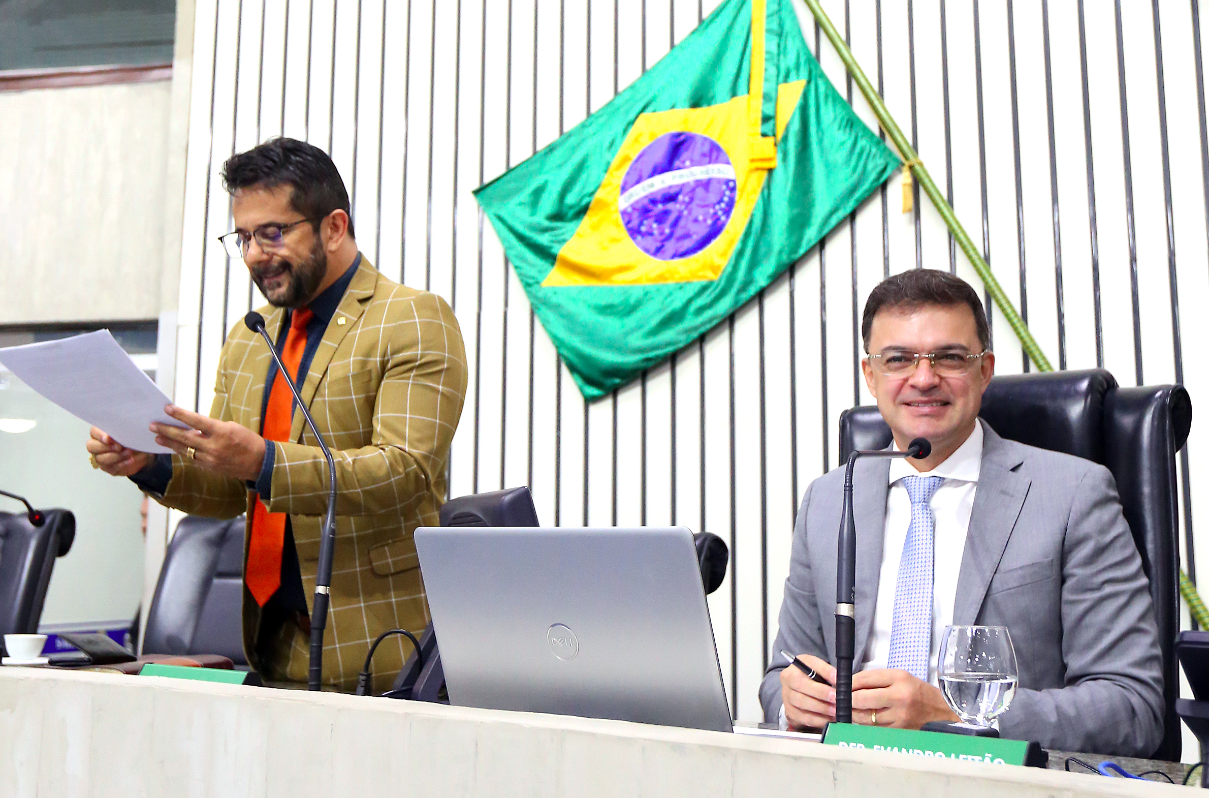 Abertura da sessão legislativa desta quarta-feira