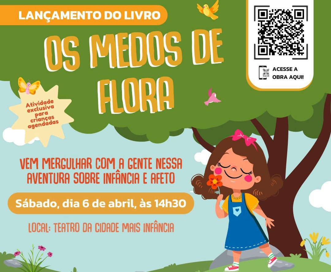 Inesp lança livro infantil Os Medos de Flora
