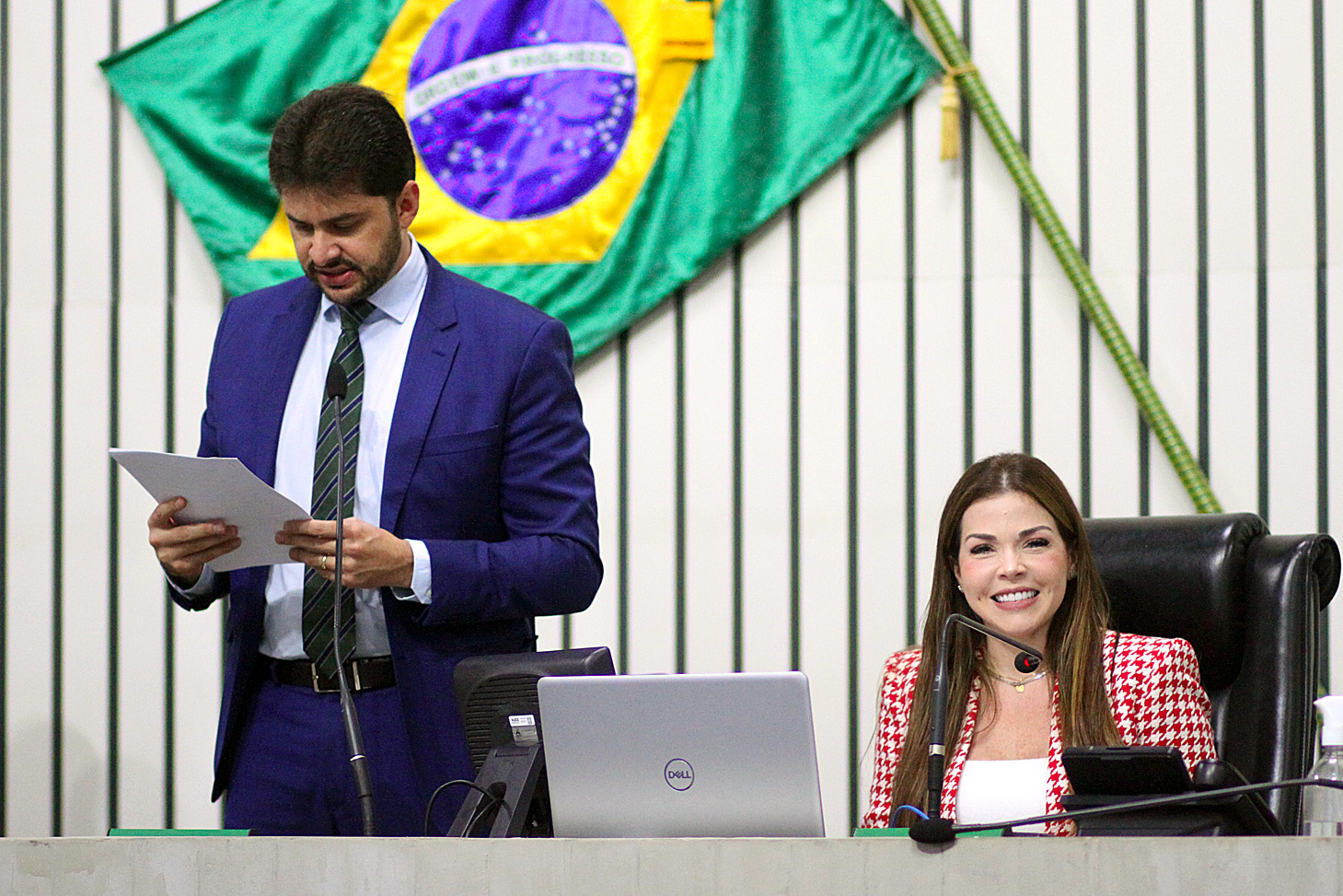 Abertura da sessão legislativa desta quarta-feira