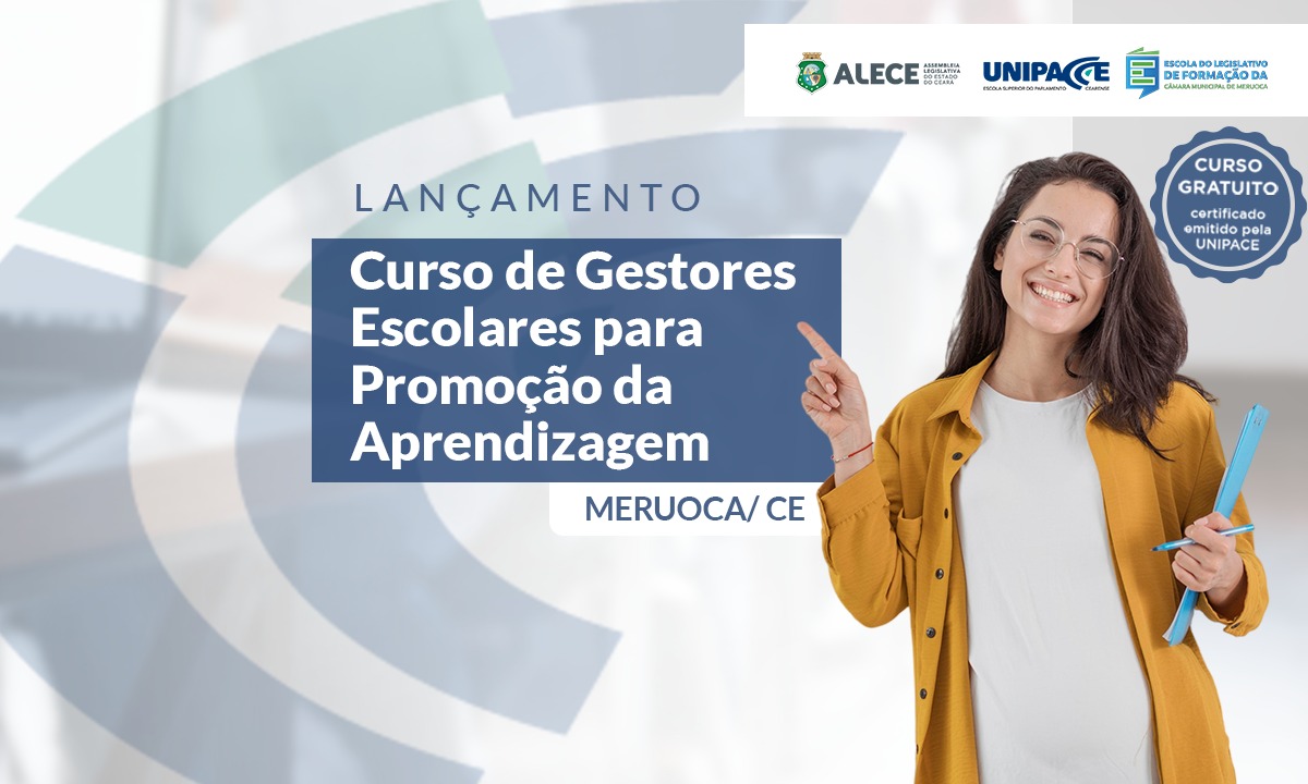 Unipace leva curso de formação de Gestores Escolares à Meruoca