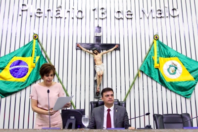 Abertura dos trabalhos da sessão plenária desta quinta-feira