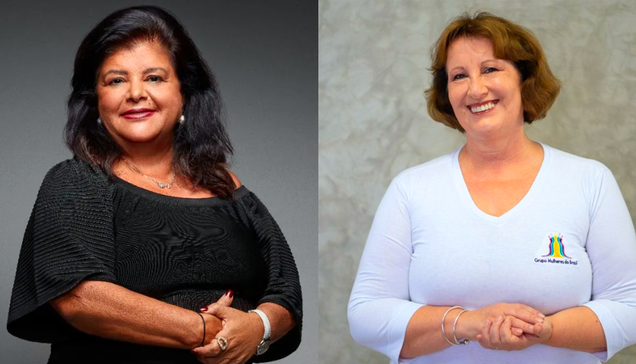 Empresárias Luiza Trajano e Annette de Castro