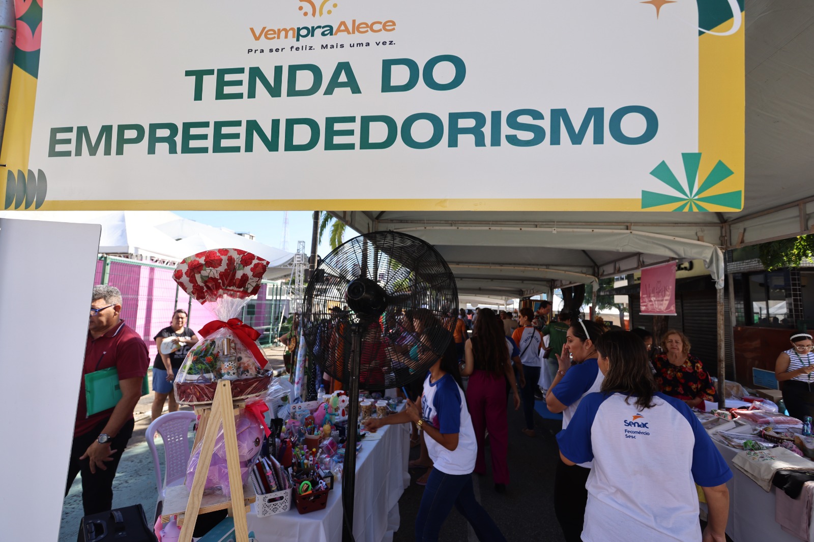 Feiras e ações de empreendedorismo movimentam o Vem pra Alece