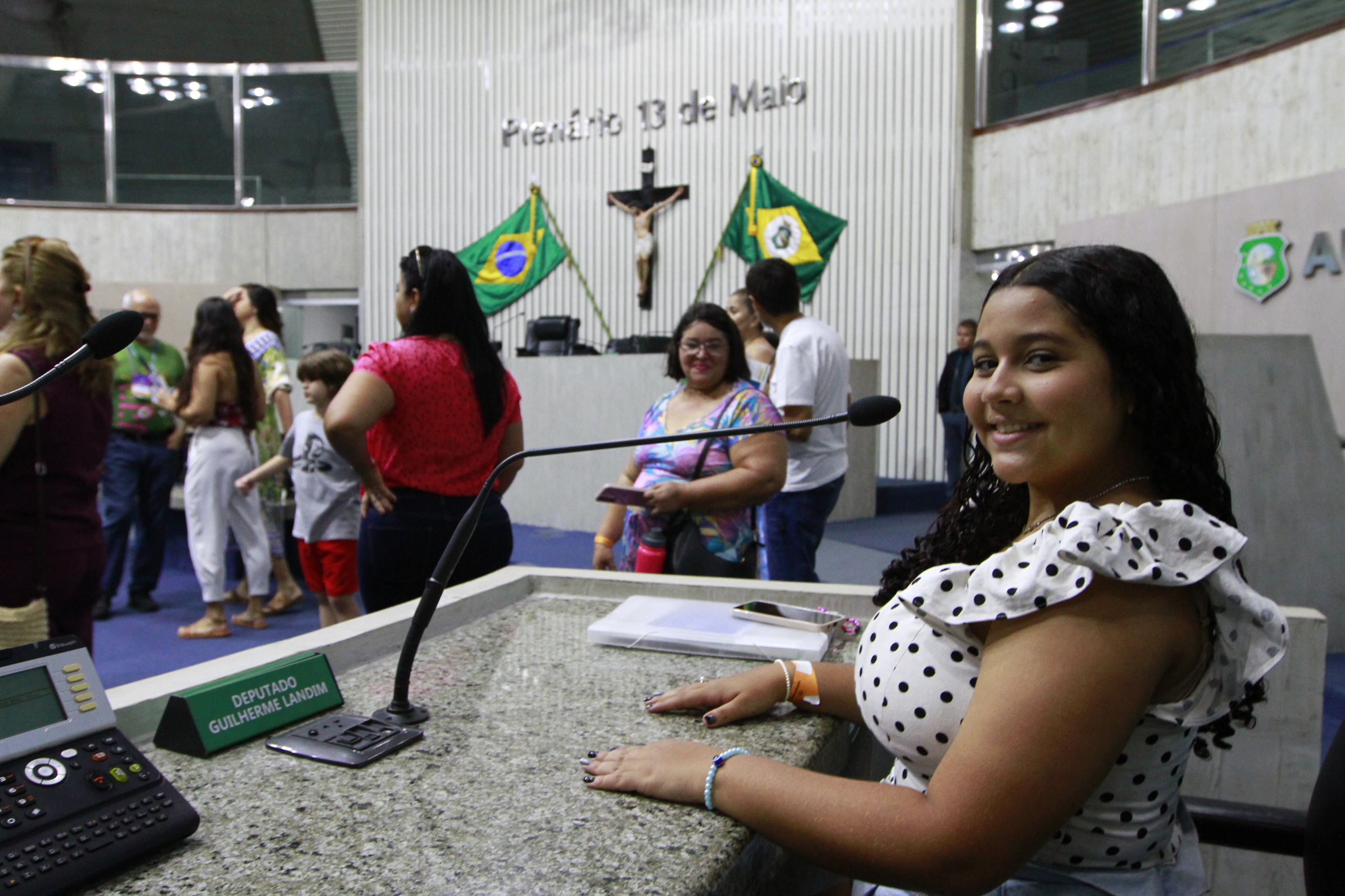 População teve a oportunidade de conhecer espaços da Assembleia Legislativa